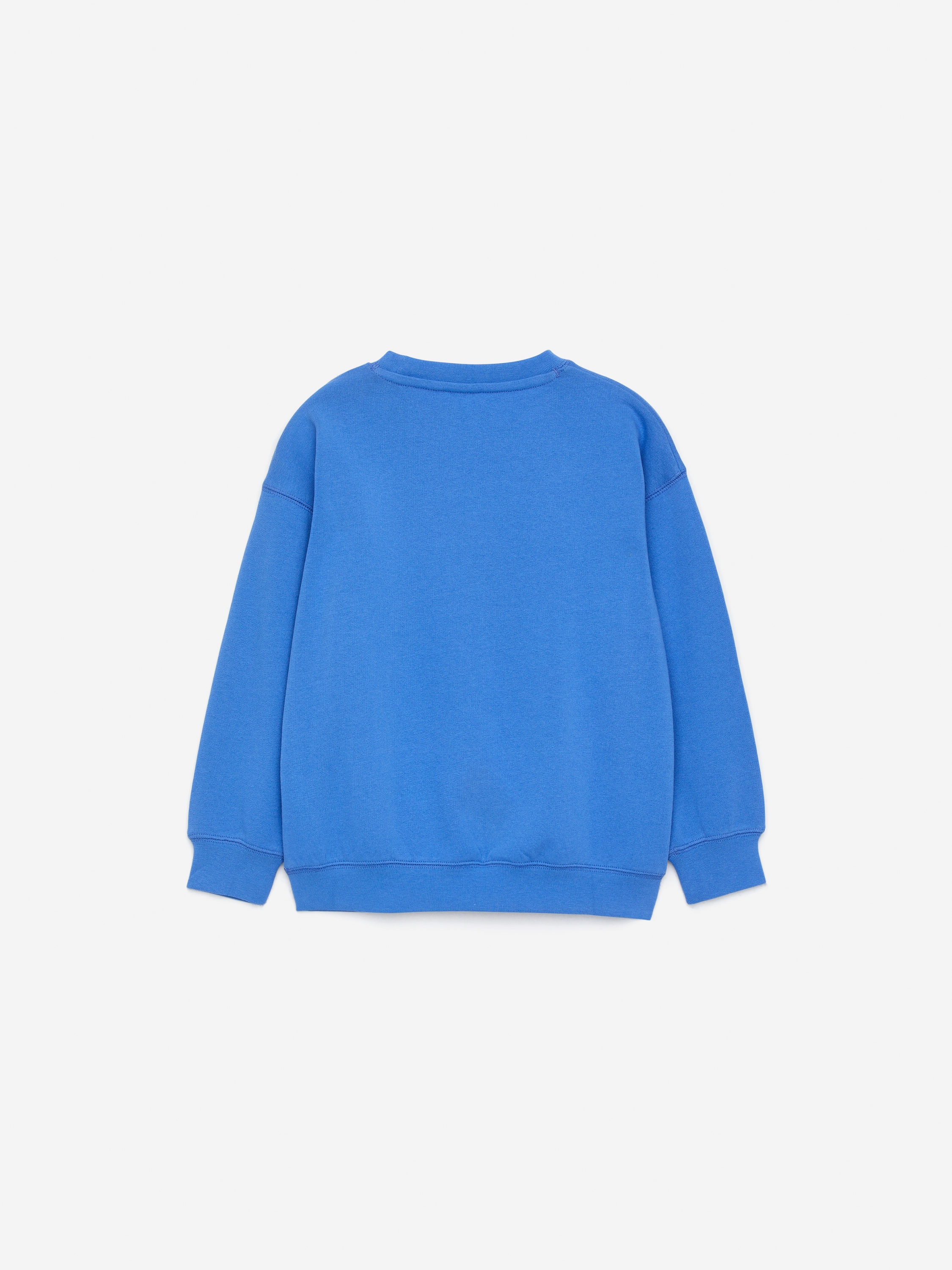 Embroidered Sweatshirt - Blue/Basket - Regular fit - Children - StillMedia/DescriptiveStillLife - 2