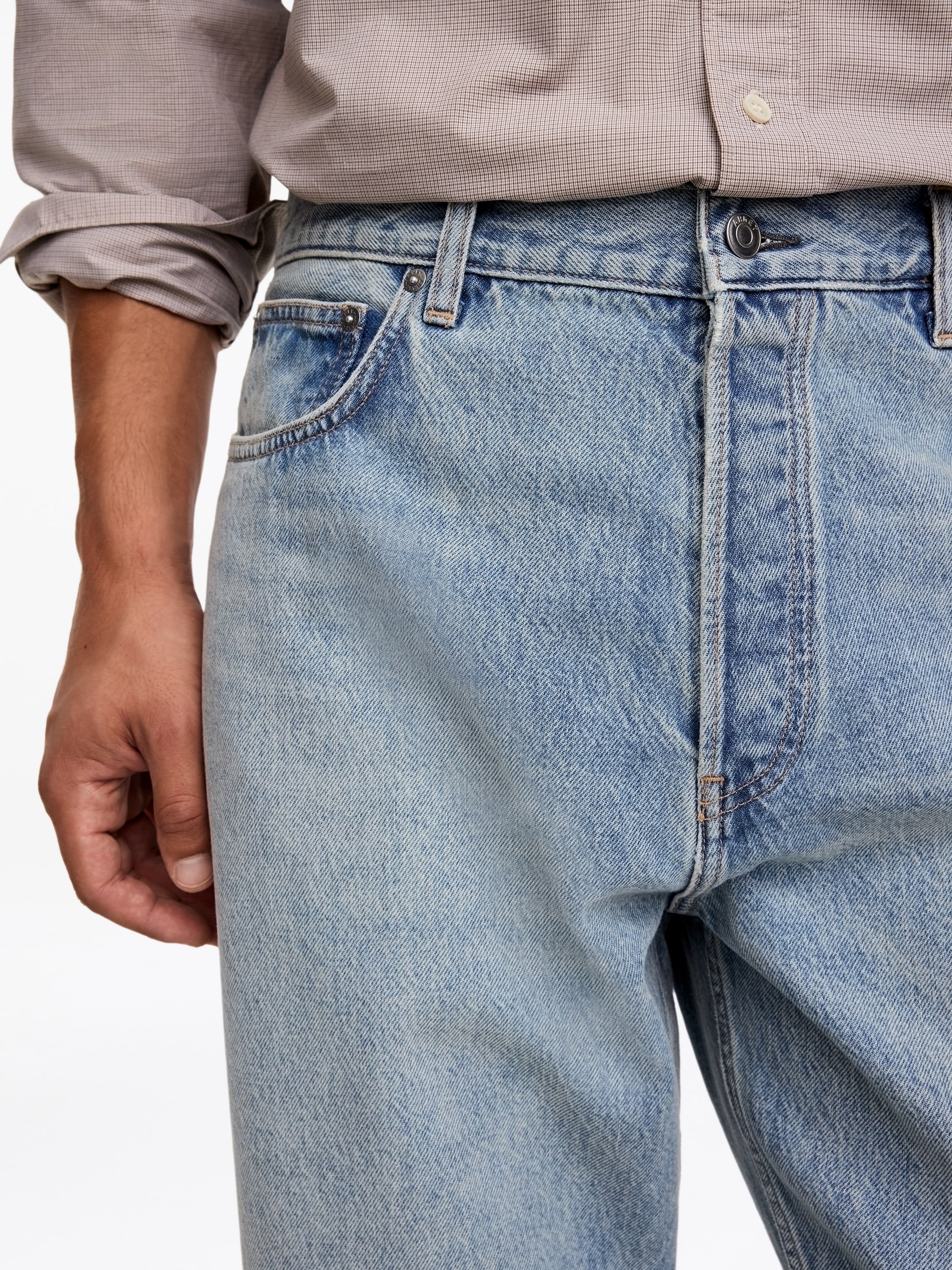 Jean large MIST - Bleu moyen - Loose fit - Homme - StillMedia/Lookbook - 17
