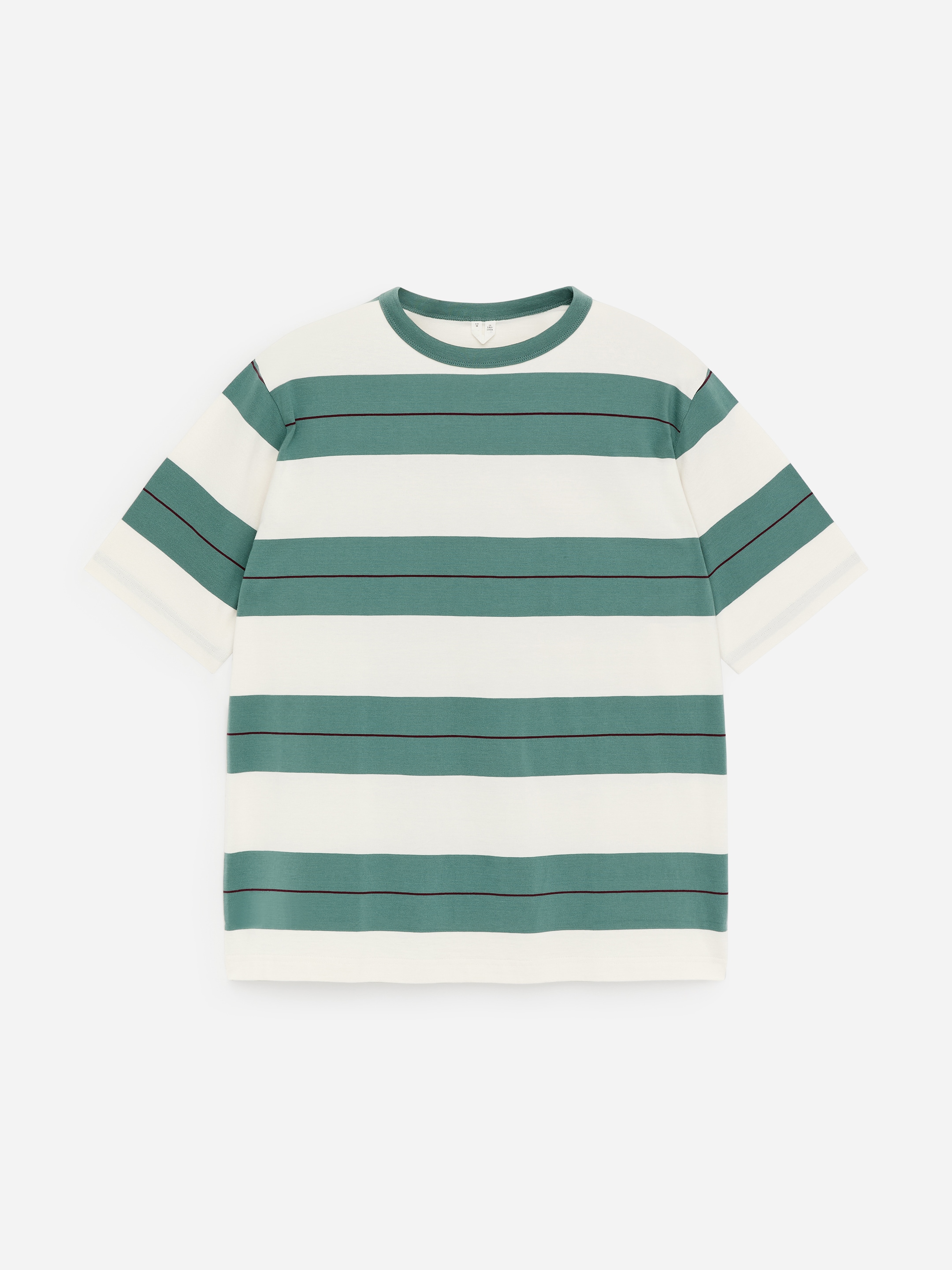 Relaxed Cotton T-Shirt-#5f8a89-18842