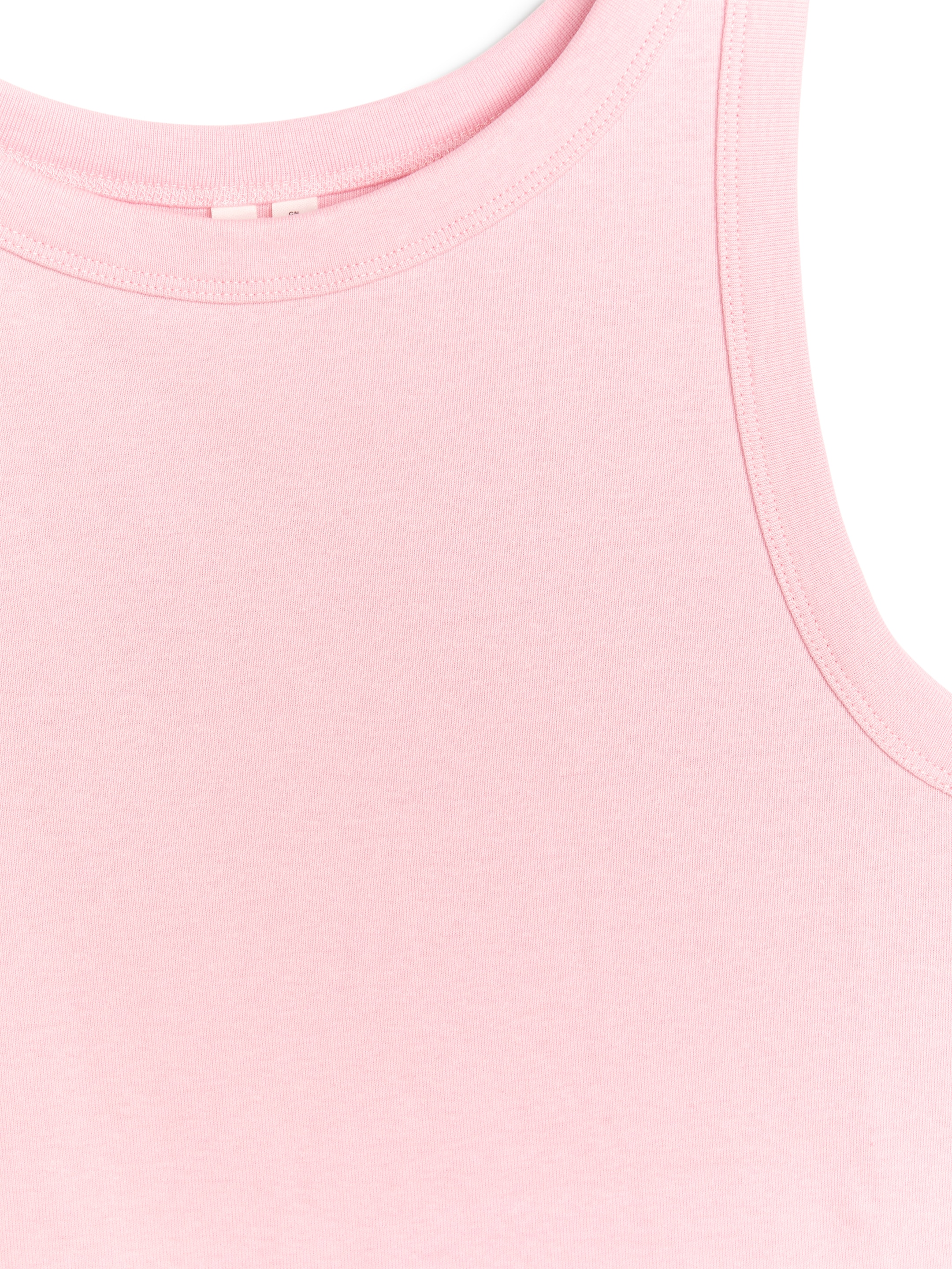 Geripptes Tanktop - Hellrosa - Slim Fit - Damen - StillMedia/DescriptiveDetail - 2