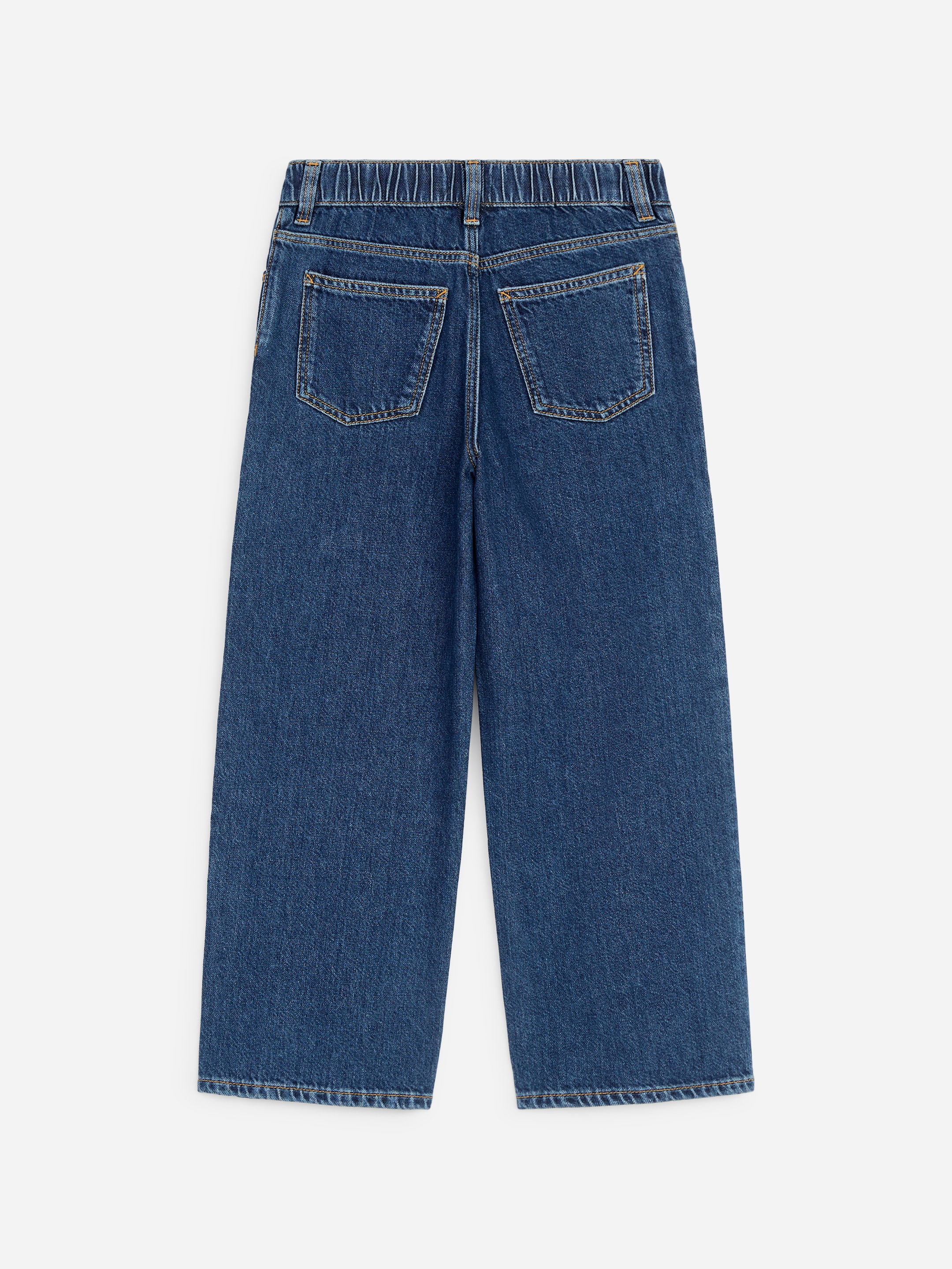 Pantalones denim wide - Dark Blue - Corte relajado - children - StillMedia/DescriptiveStillLife - 2