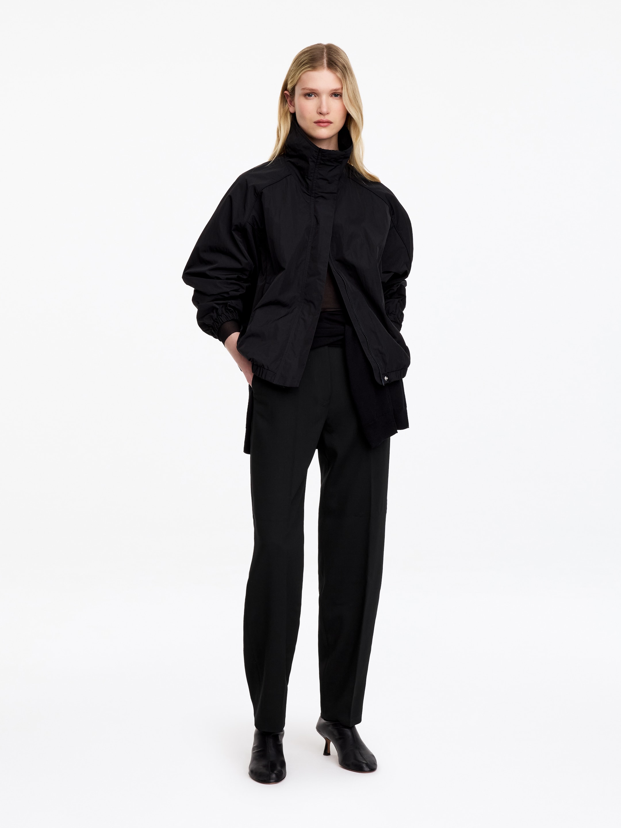 Press Crease Trousers-Black-17037