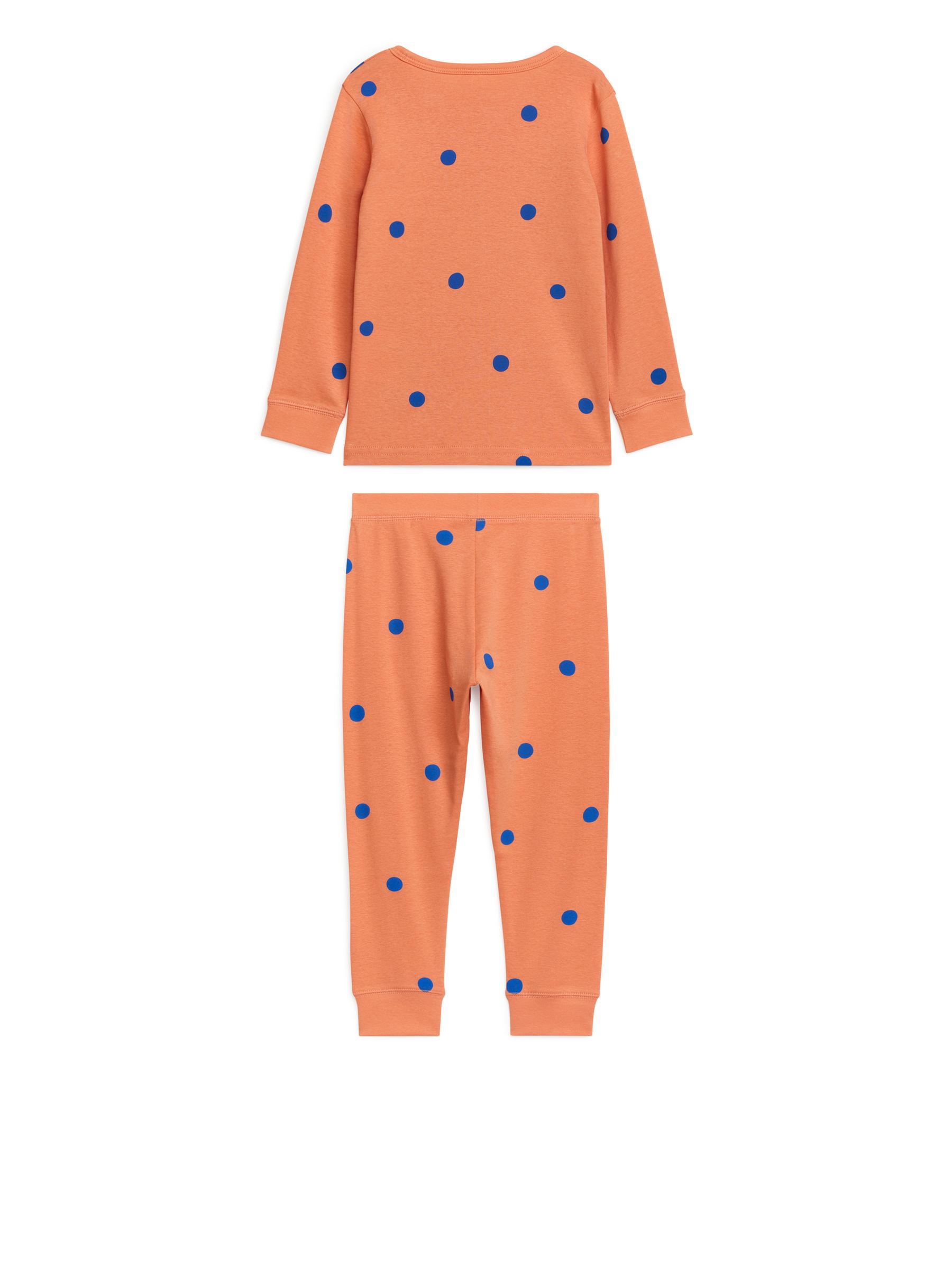 Jersey-Pyjama - Orange - Regular Fit - Kinder - StillMedia/DescriptiveStillLife - 3