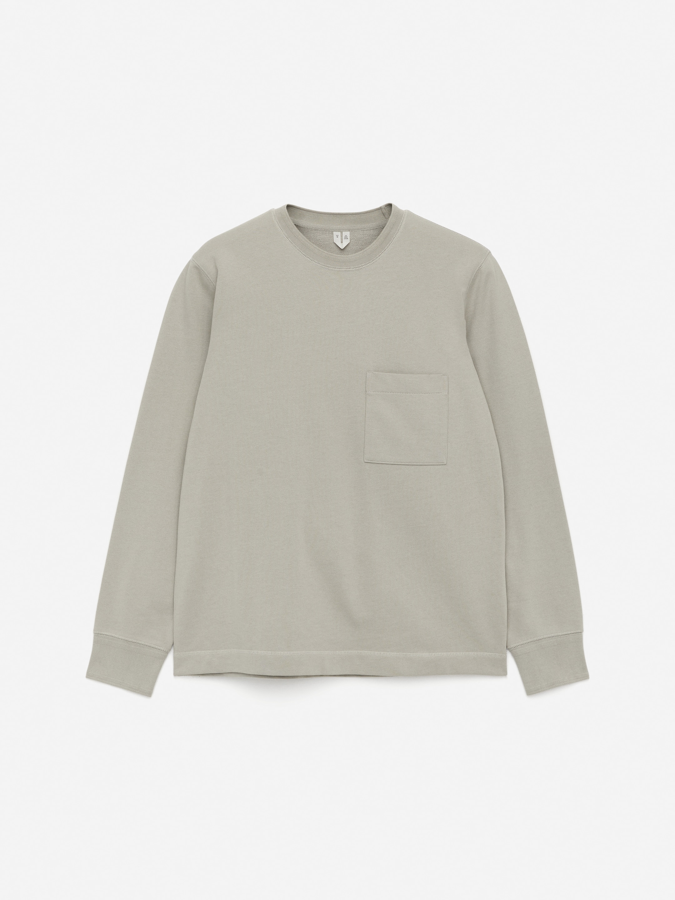 Sweat de coupe droite-#c4c0b7-15114