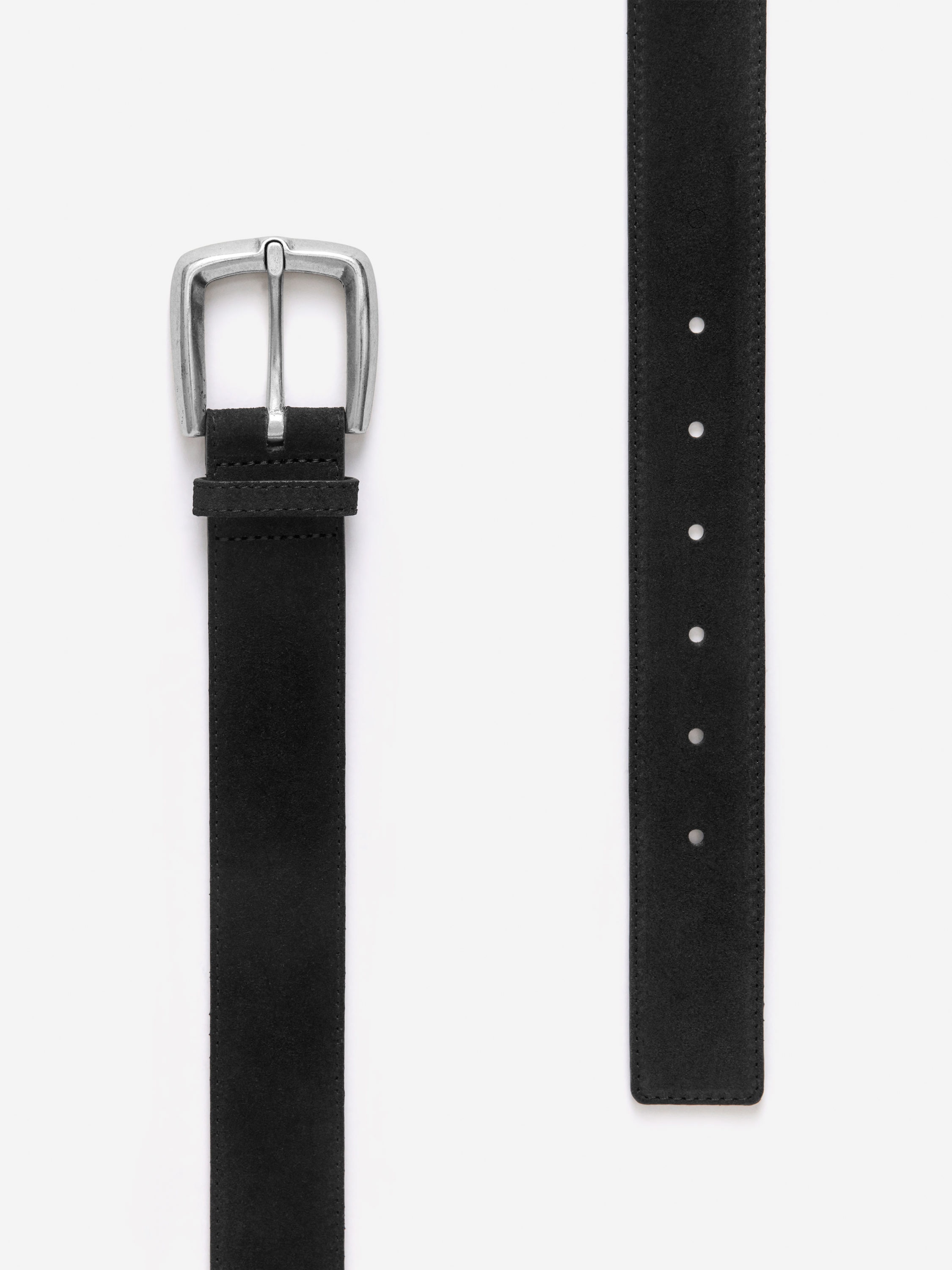 Suede Belt - Black - Women - StillMedia/DescriptiveDetail - 1