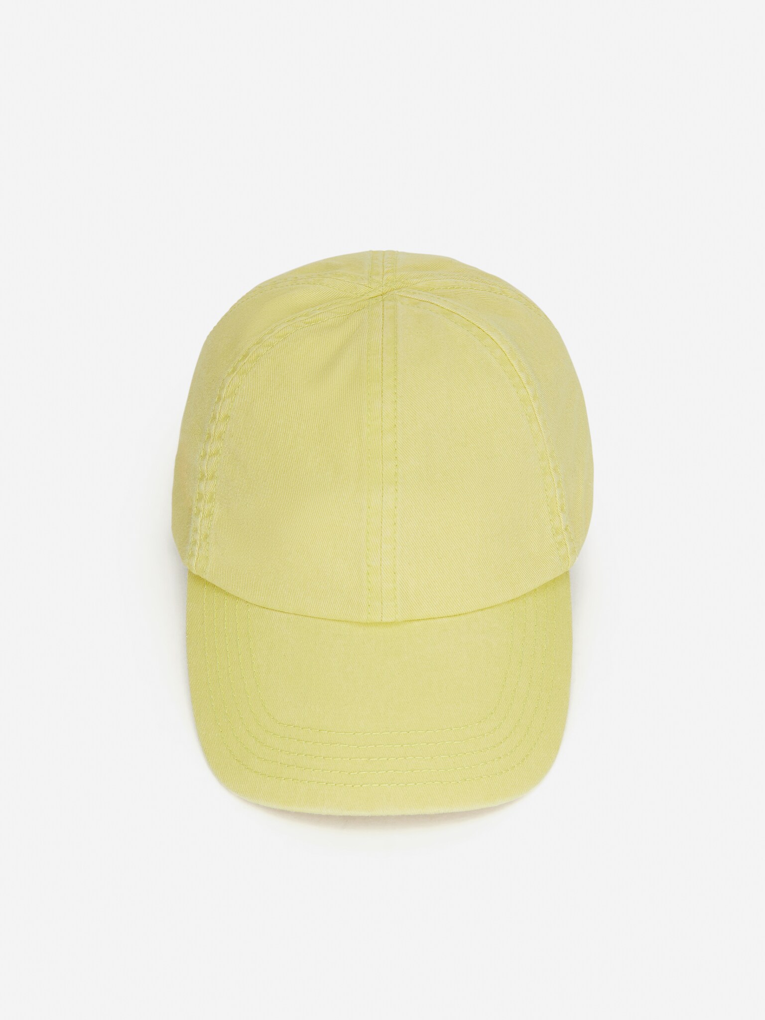 Cappellino lavato - Giallo - 3