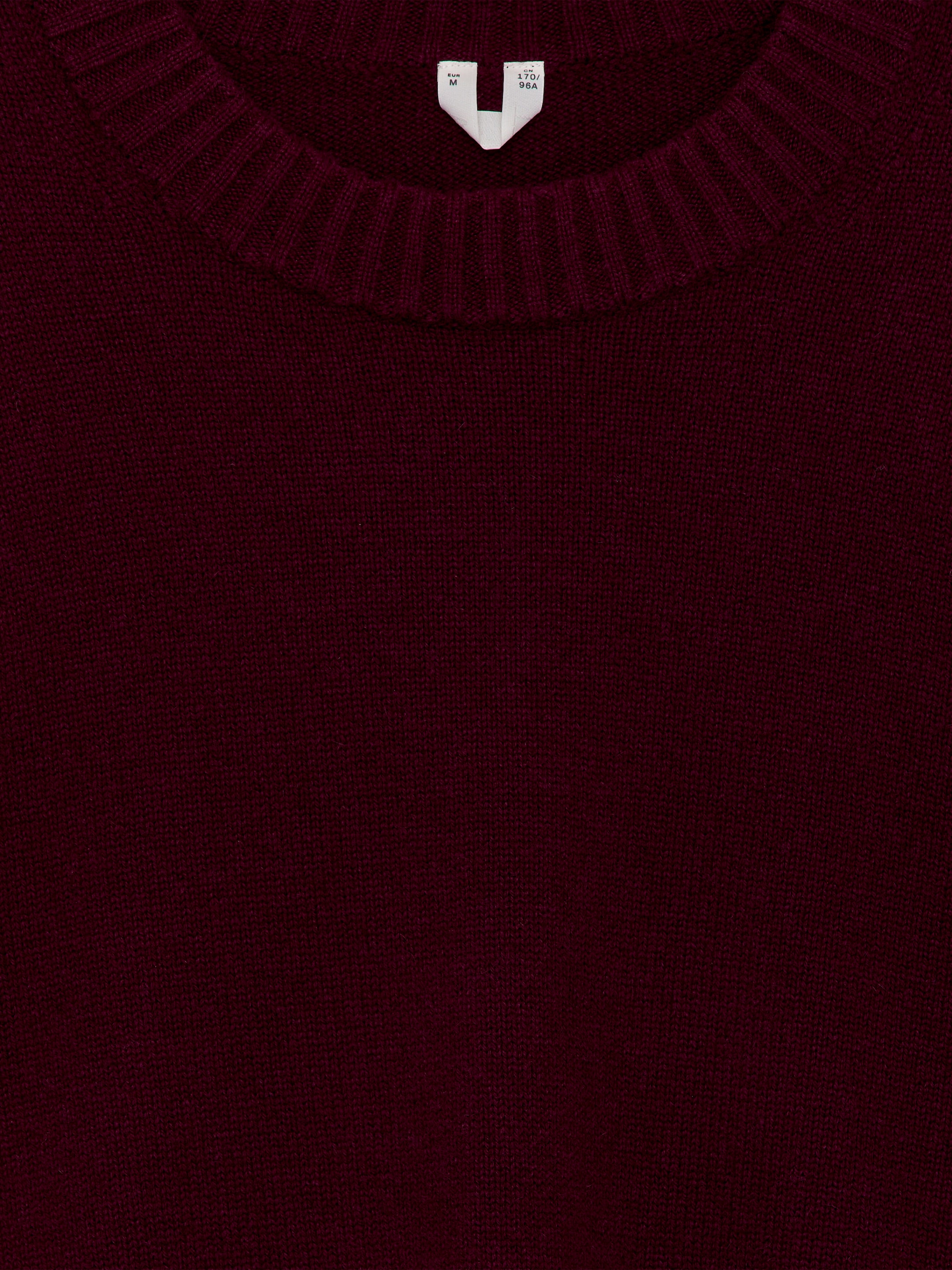 Oversize-Pullover aus reinem Kaschmir​ - Weinrot - Relaxed Fit - Damen - StillMedia/DescriptiveDetail - 2