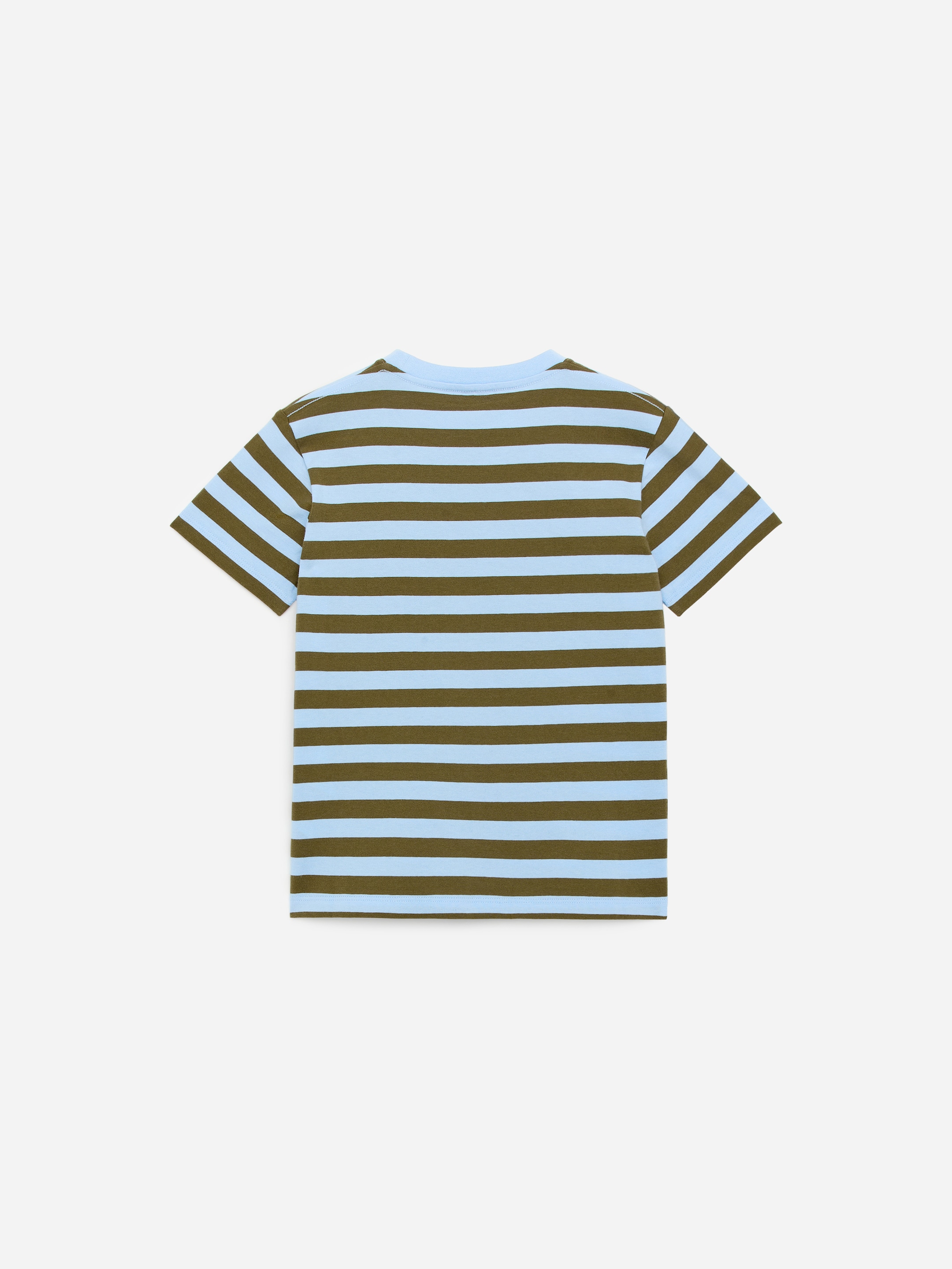 T-shirt col rond - Bleu/Vert kaki - Regular fit - Enfant - StillMedia/DescriptiveStillLife - 1