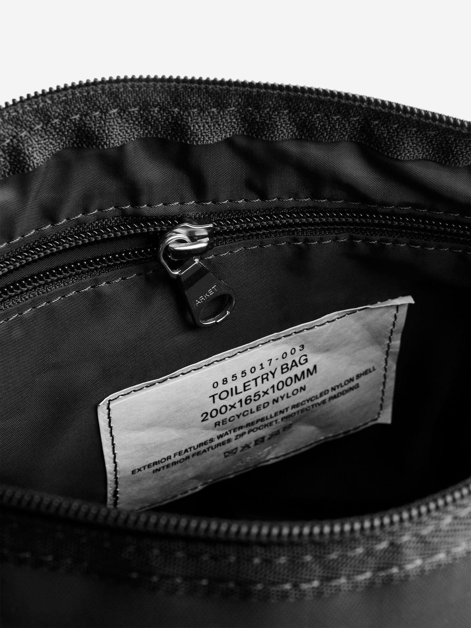 Toiletry Bag - Black - 3