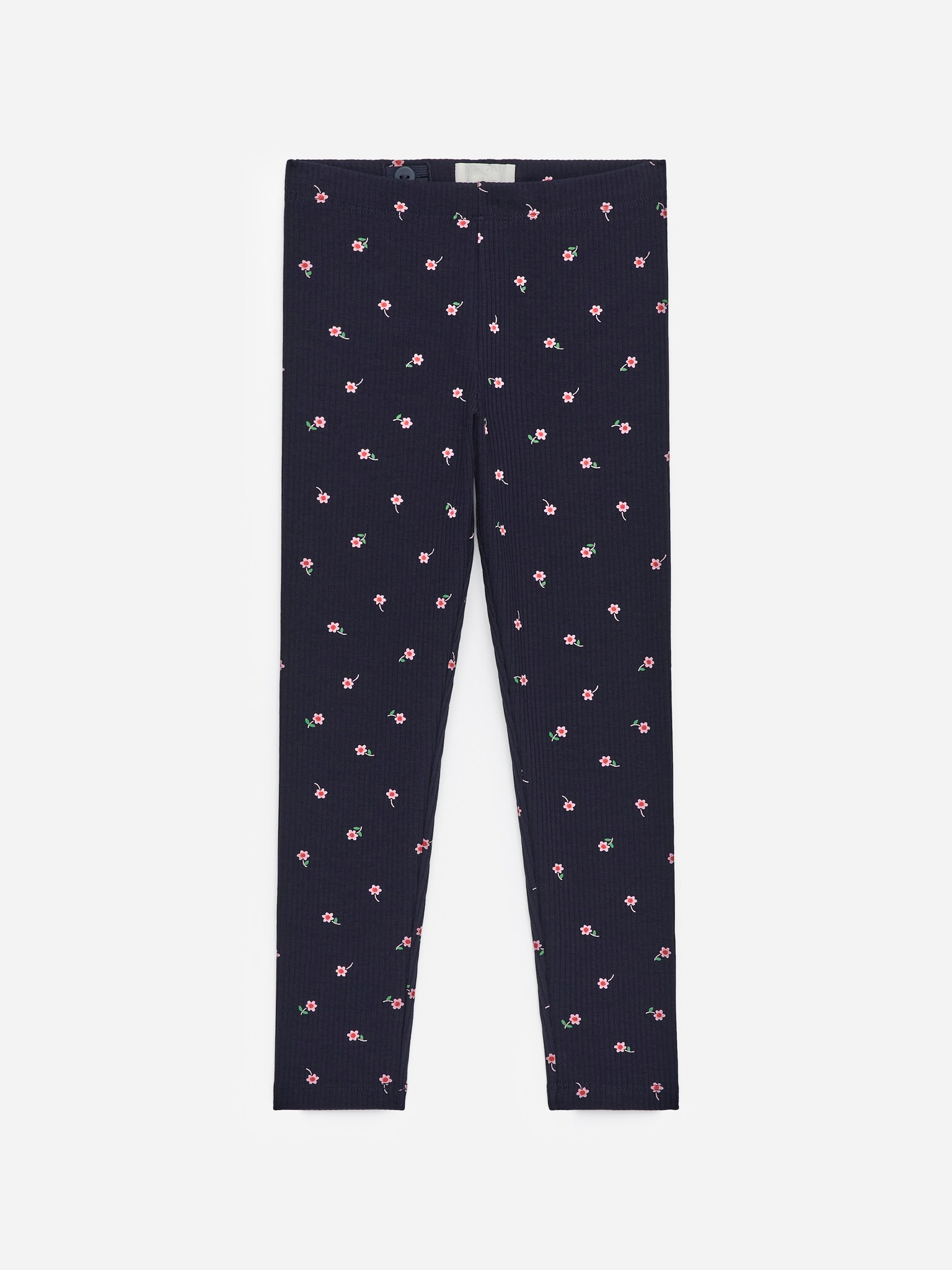 Legginsy w prążki - Ciemnoniebieski/różowe kwiaty/Niebieski/burgundowe serca/Różowy/Czerwony/Liliowy/Czerwony/Różowy/Czerwone serca/Złamana biel/Wielokolorowy/Złamana biel/Czarny/Liliowy / zielone serca