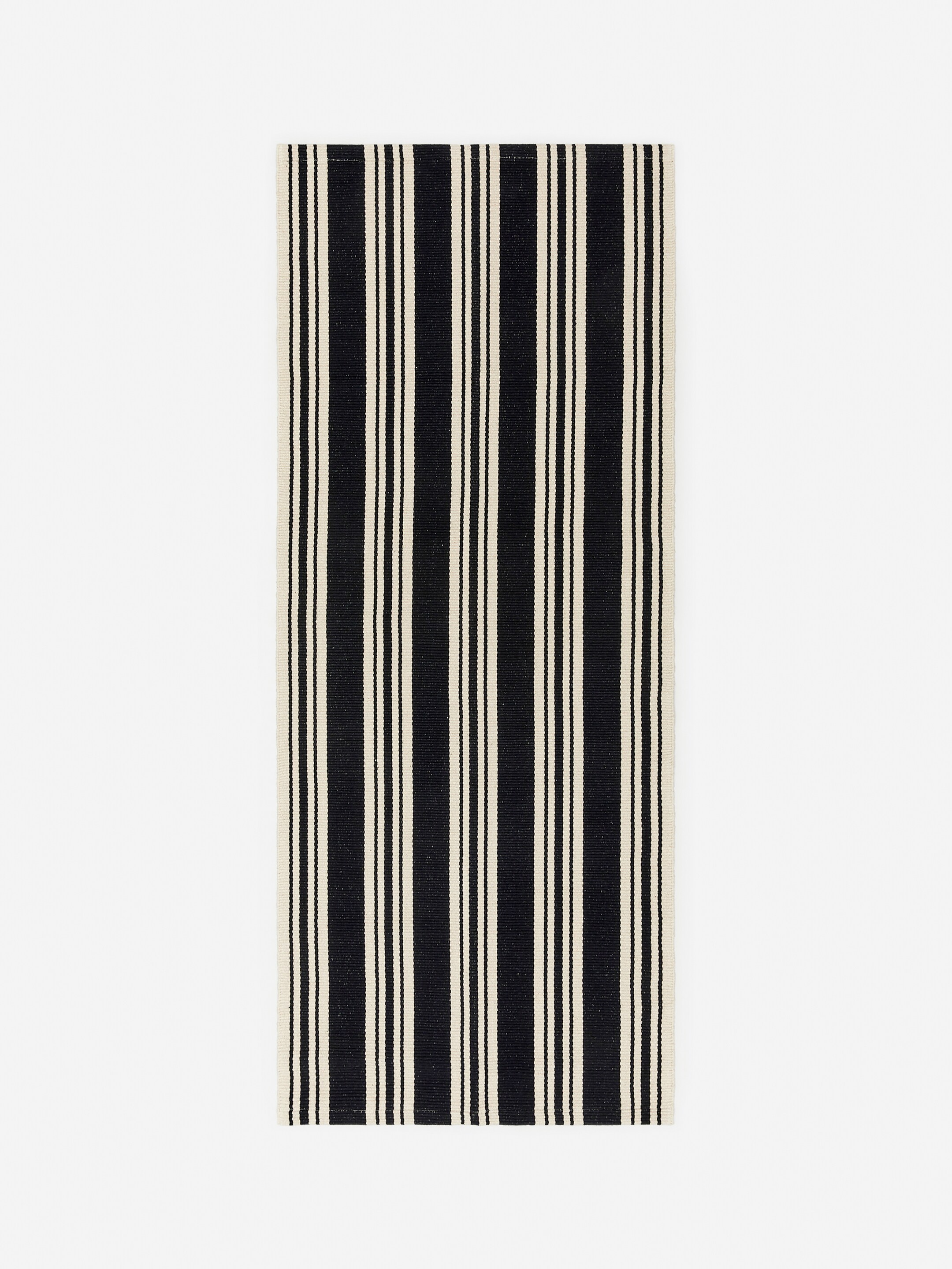Größeres Bild anzeigen: Läufer, 70 x 180 cm - Schwarz/Cremeweiß - Home All | H&M AT 1