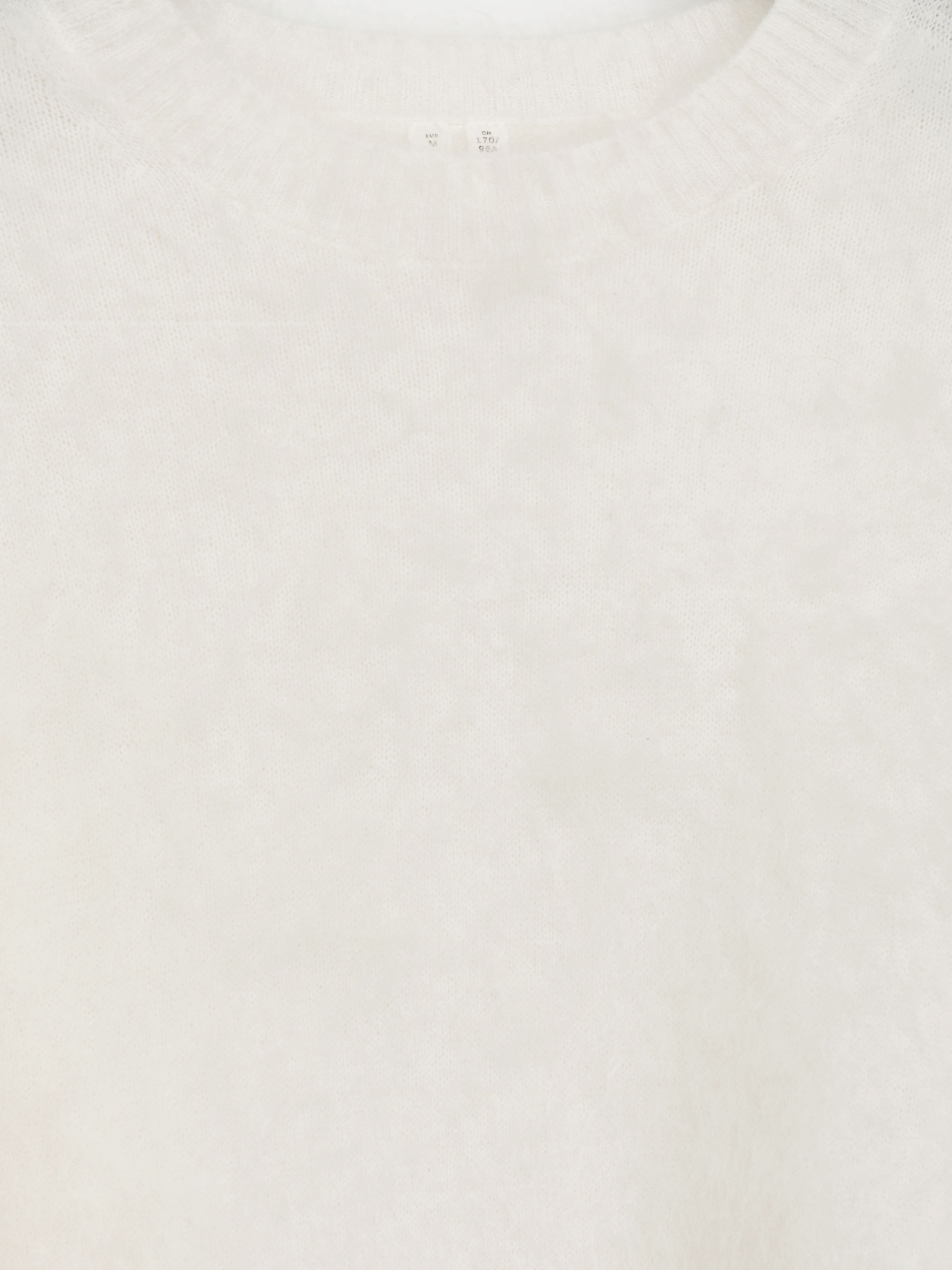 Mohair-Wool Blend Jumper - Off White - Oversized - Women - StillMedia/DescriptiveDetail - 1