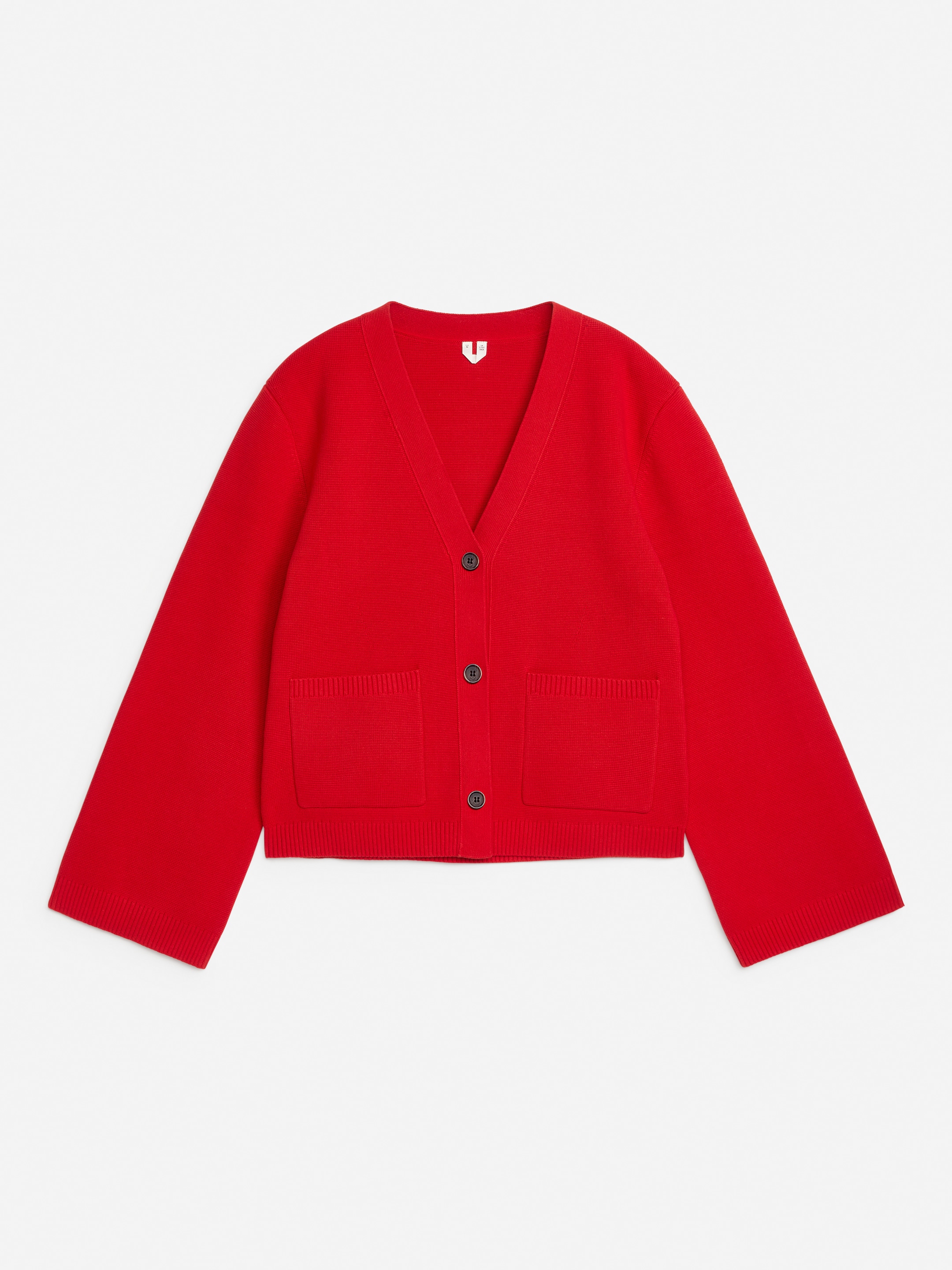 Strickjacke aus Baumwolle - Rot - Loose Fit - Damen - StillMedia/DescriptiveStillLife - 1