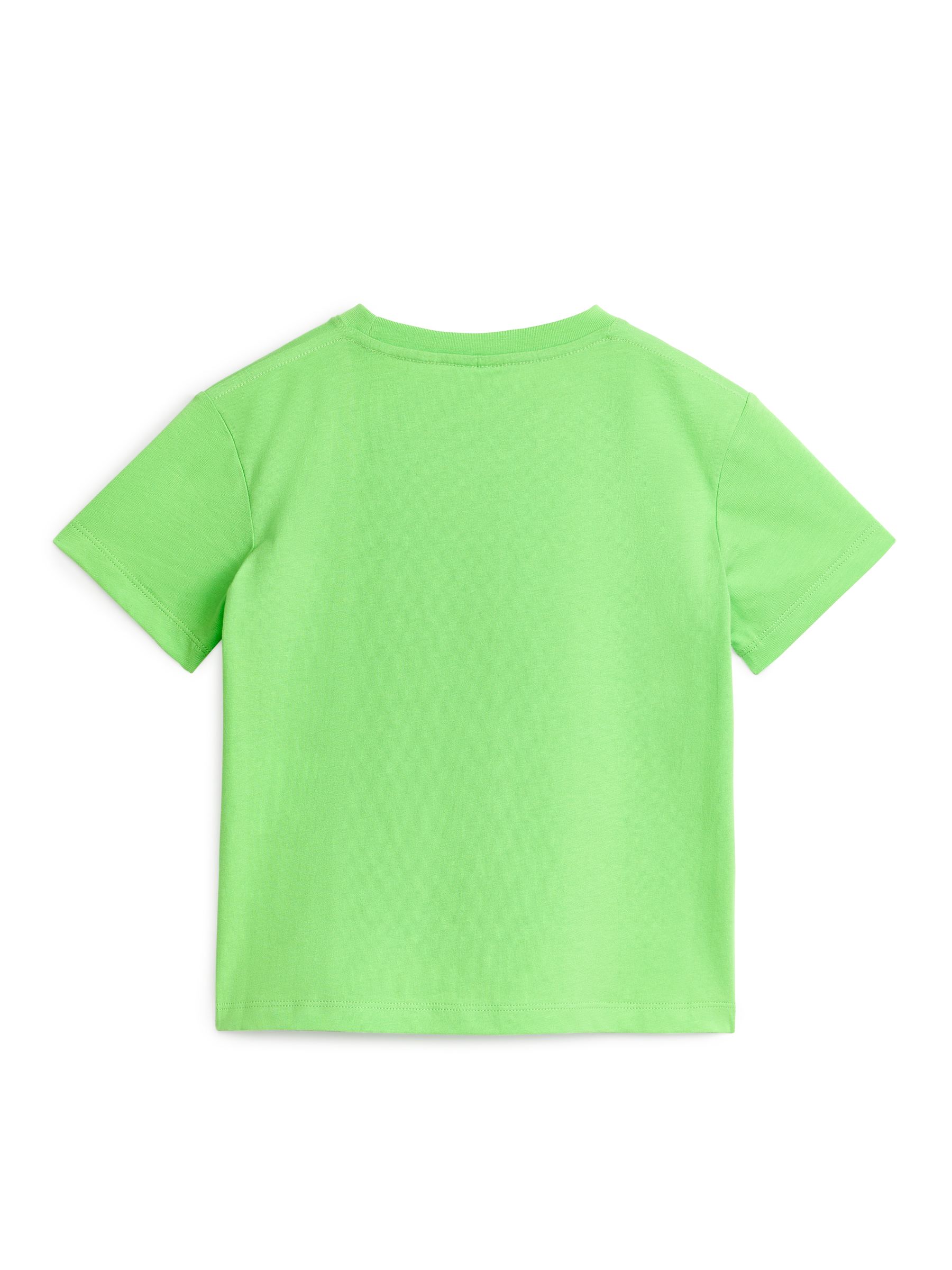 T-Shirt mit Rundhalsausschnitt - Leuchtendes Grün - Regular Fit - Kinder - StillMedia/DescriptiveStillLife - 2