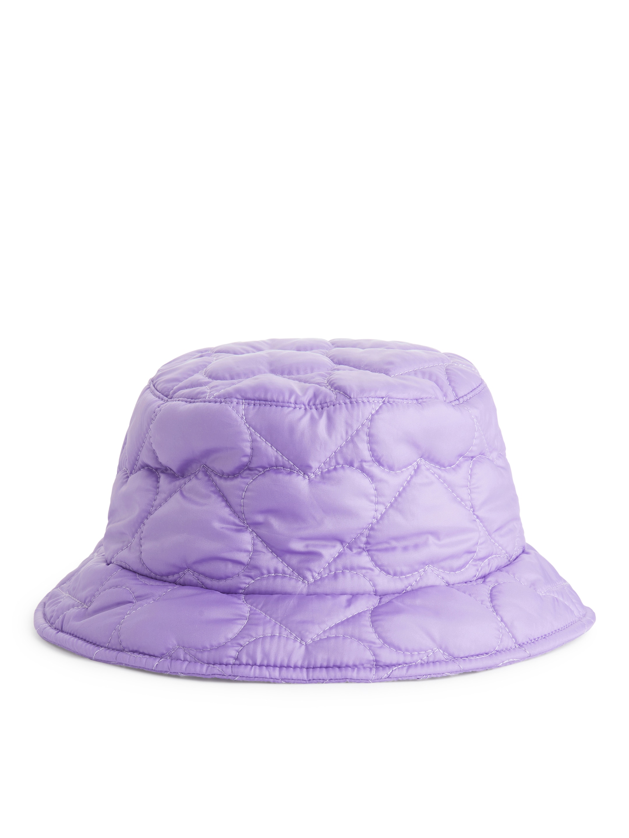 Quiltad fiskarhatt-Lila-11816