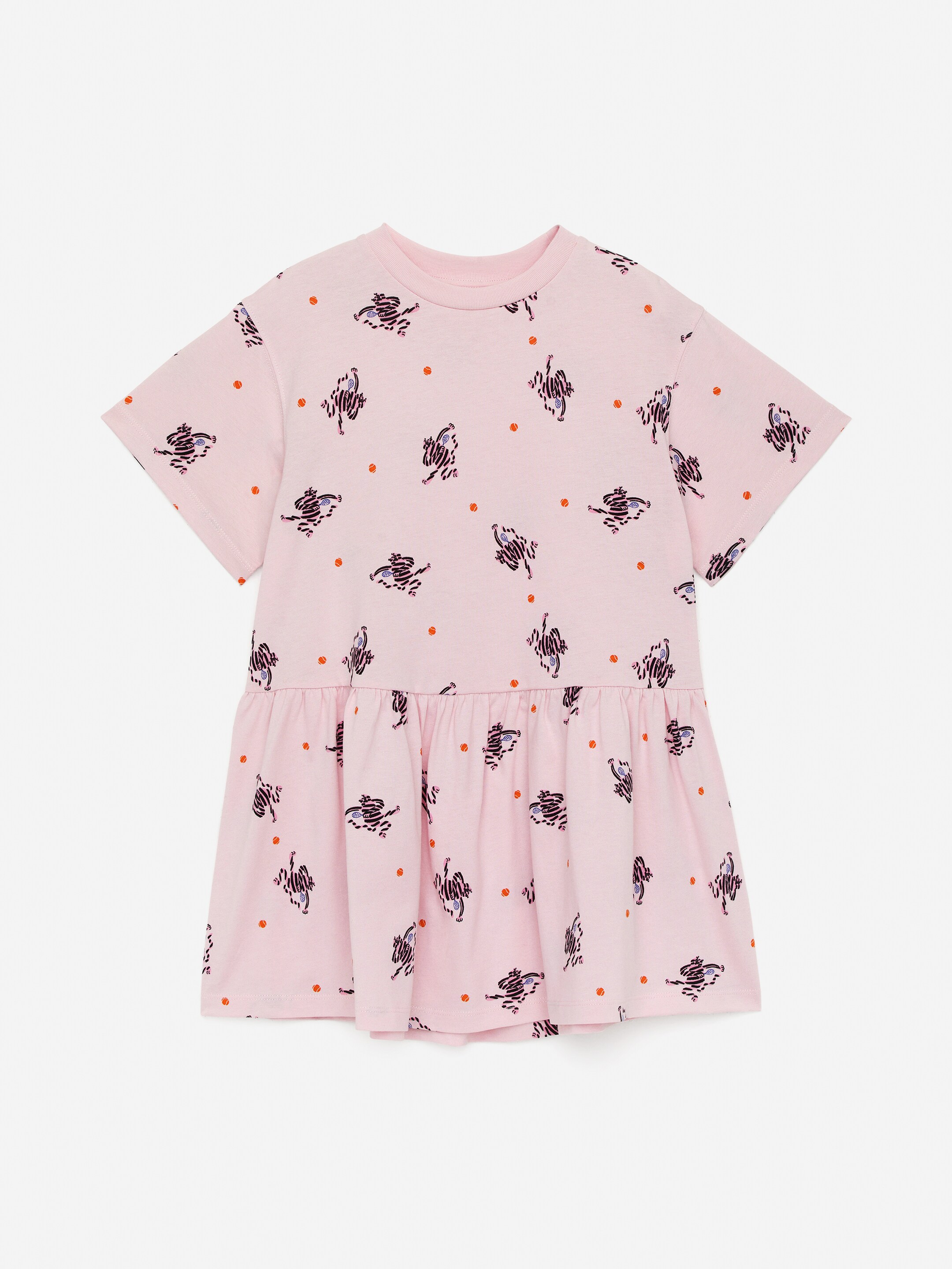 Jerseykleid mit Rüschen - Rosa - Relaxed Fit - children - StillMedia/DescriptiveStillLife - 2