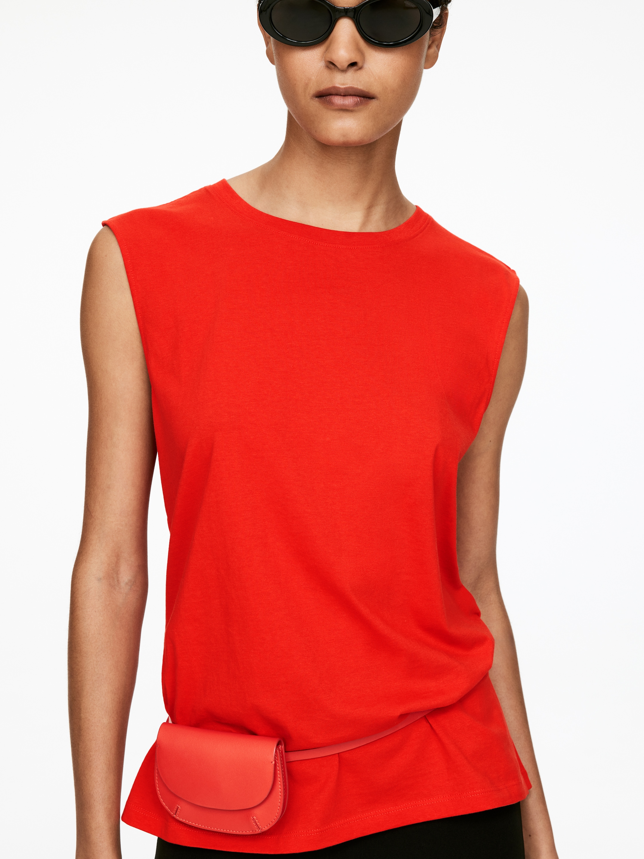 Grösseres Bild ansehen: Lockeres Tanktop - Rot - DAMEN | H&M CH 5
