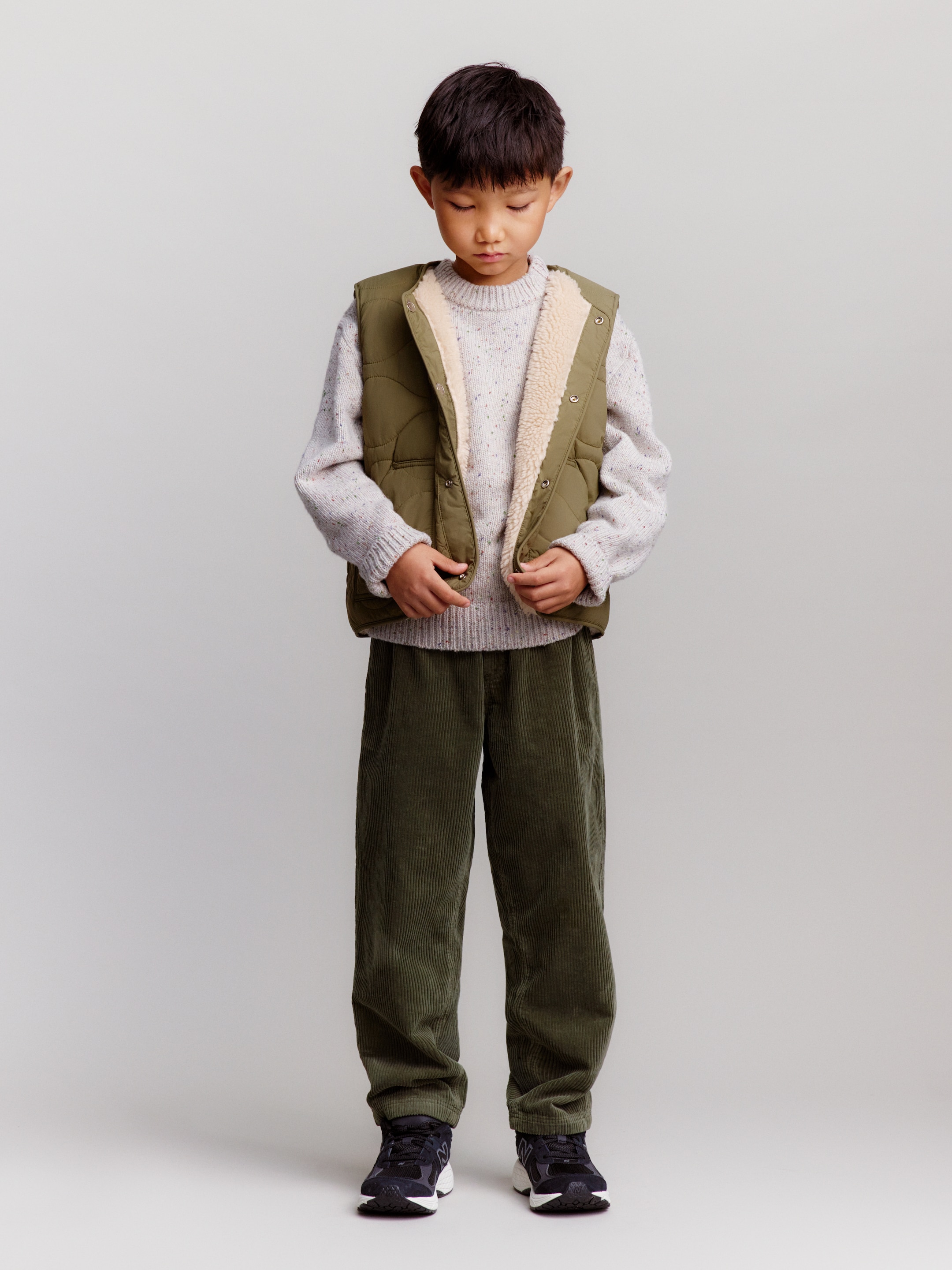 Chunky Jumper - Off White - Regular fit - children - StillMedia/Environmental - 1