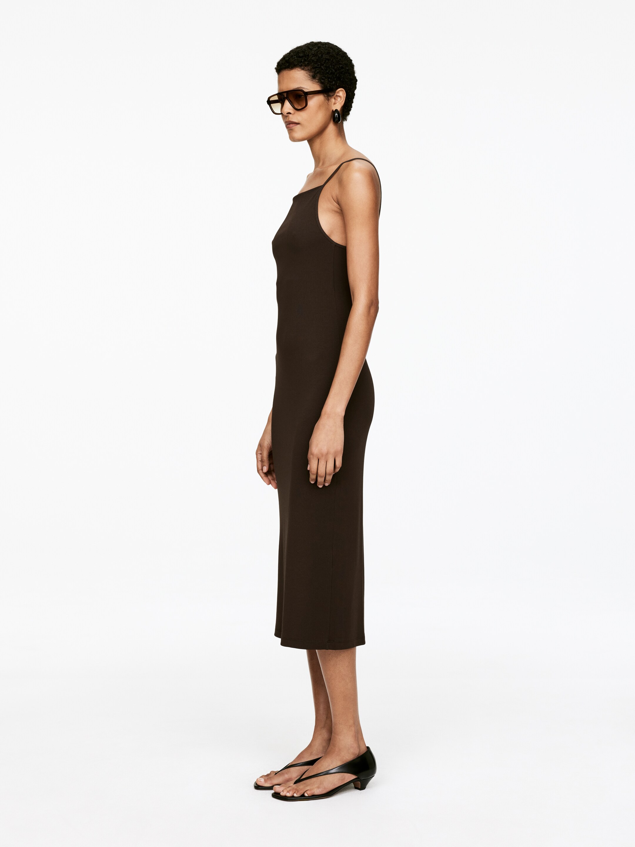 Vezi imaginea mai mare: Rochie Rib - Bluză maro închis - FEMEI | H&M RO 2