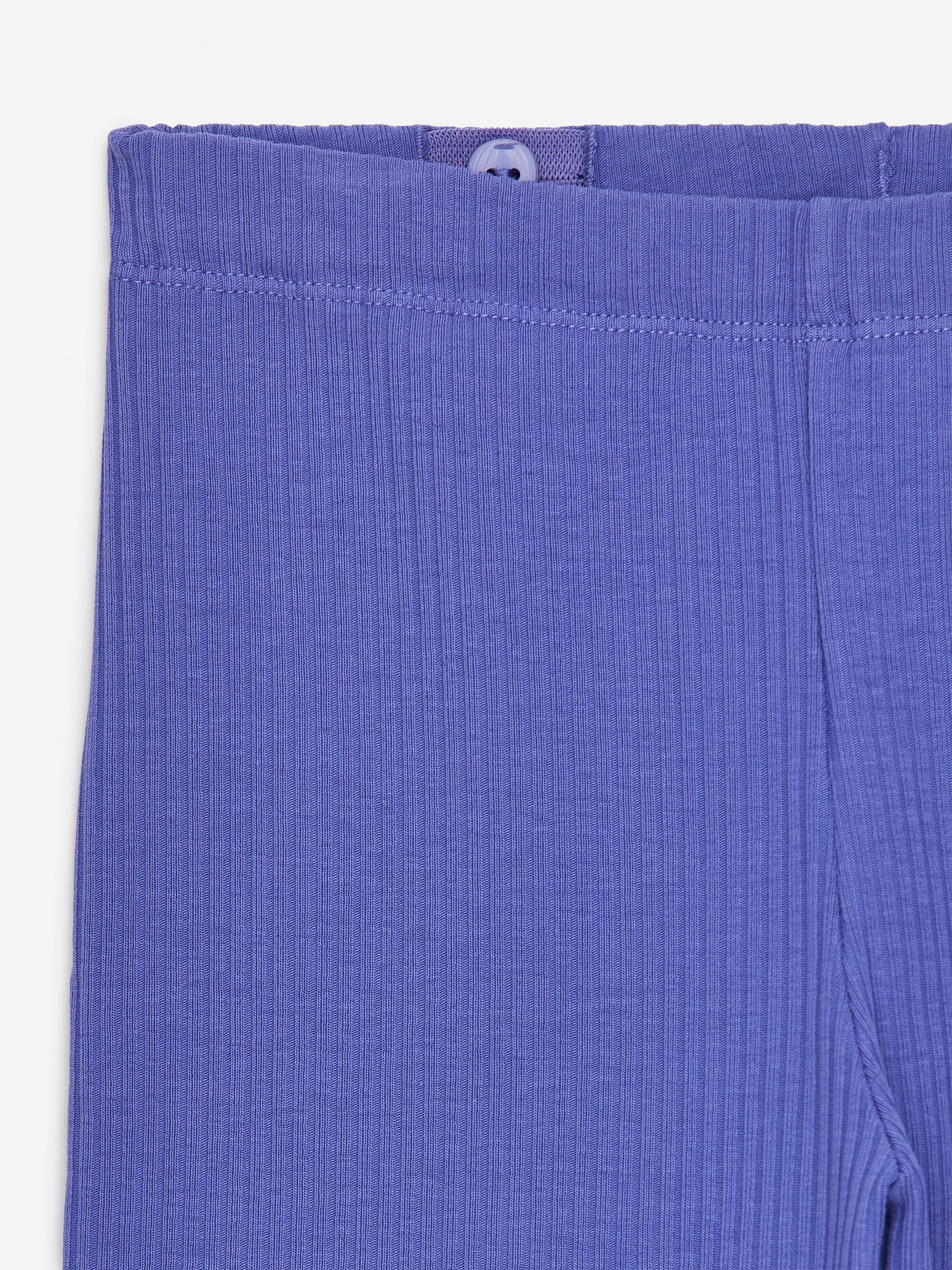 Ver imagen más grande: Leggings de canalé flared - Morado - NIÑOS | H&M ES 3