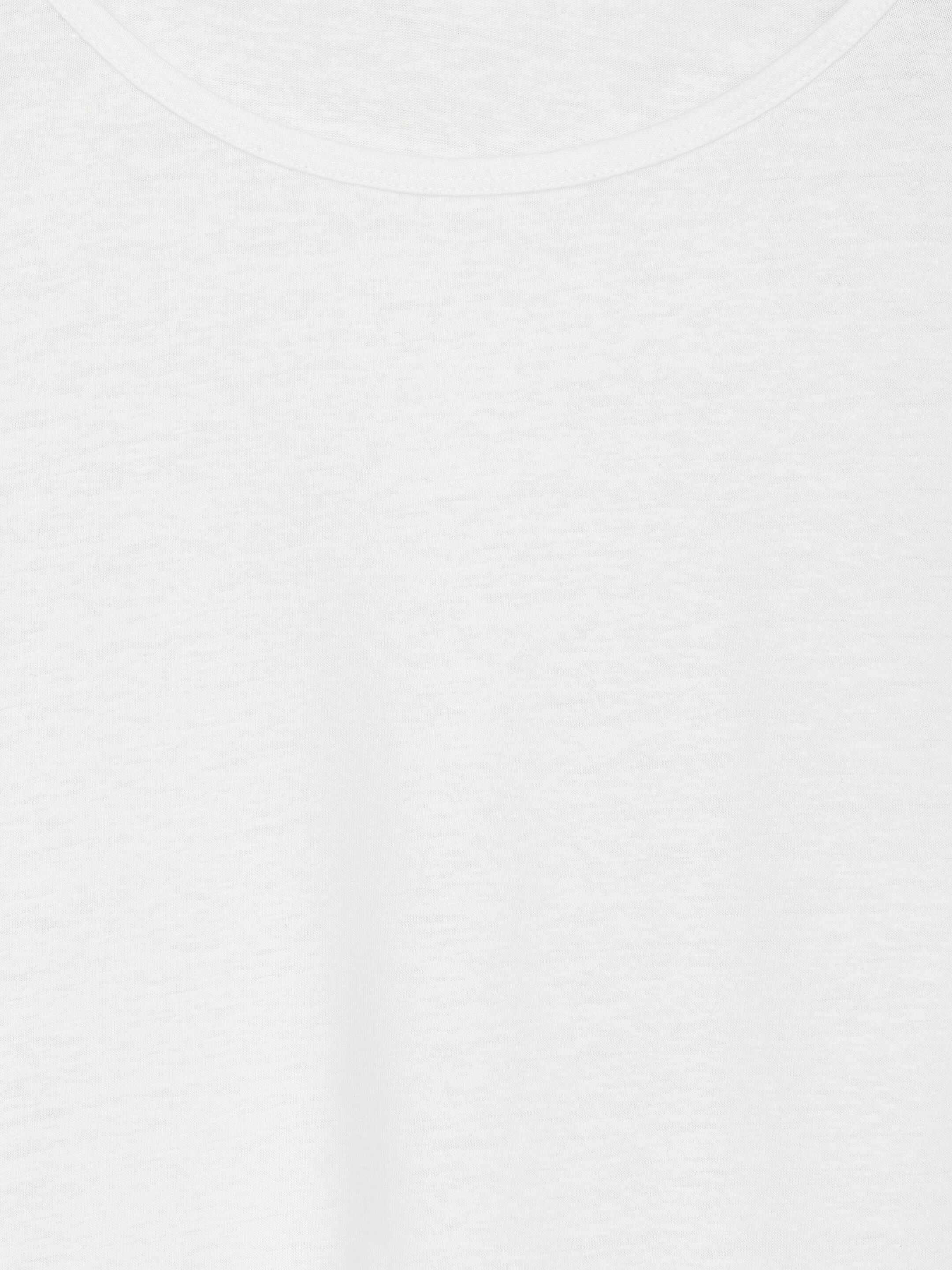 Ver imagen más grande: Top de lino y viscosa loose fit - Blanco - MUJER | H&M ES 6