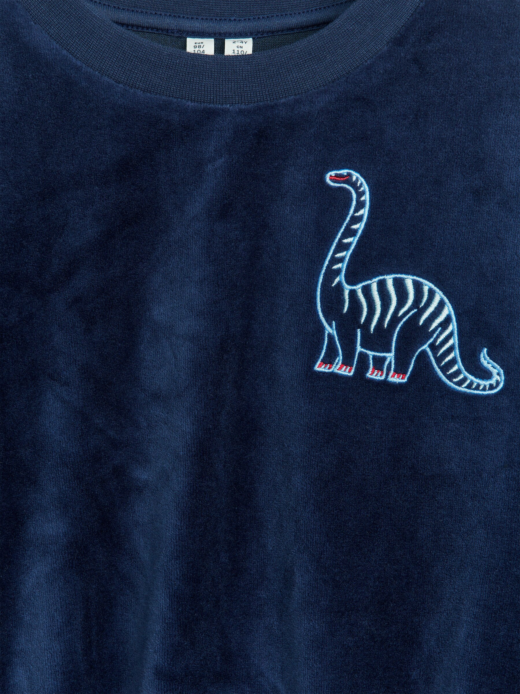Sweatshirt aus Samt - Dunkelblau - Regular Fit - Children - StillMedia/DescriptiveDetail - 2