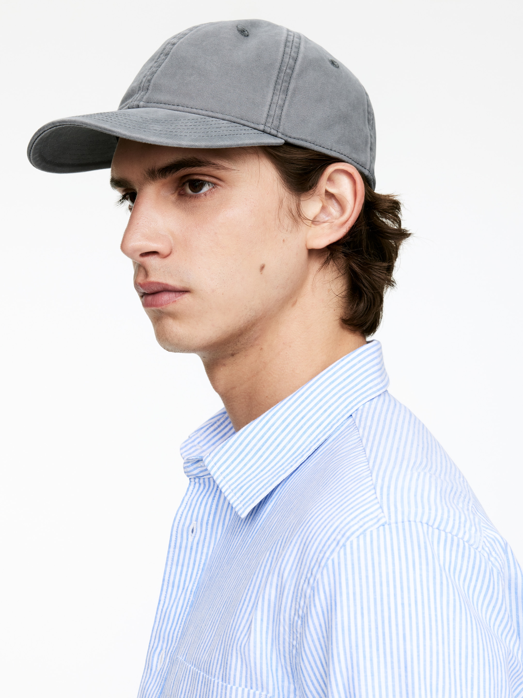 Zobacz większy obraz: Washed Cotton Cap - Szary - ON | H&M PL 2