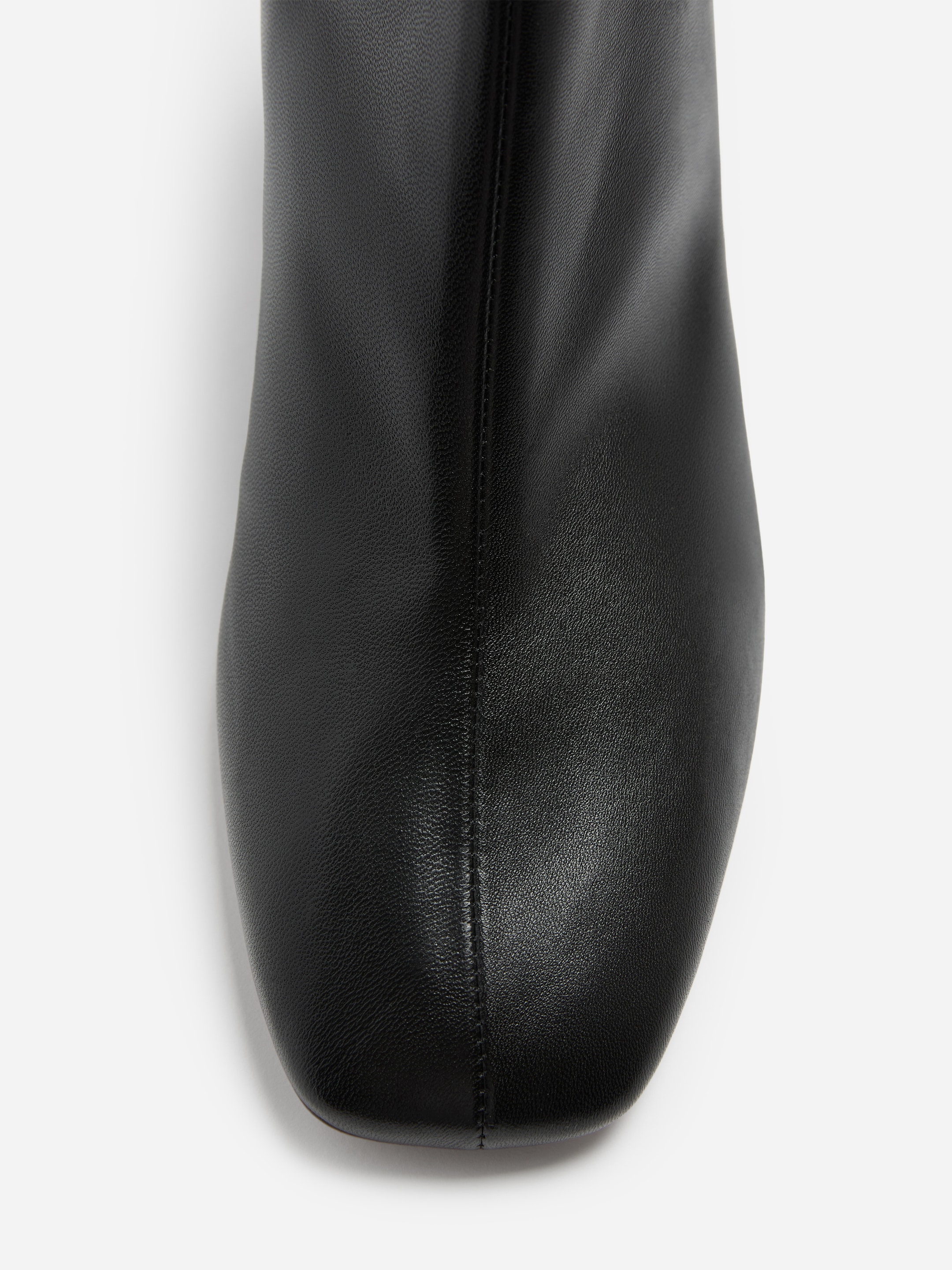 Bottines en cuir de style chaussette - Noir - women - StillMedia/DescriptiveDetail - 3