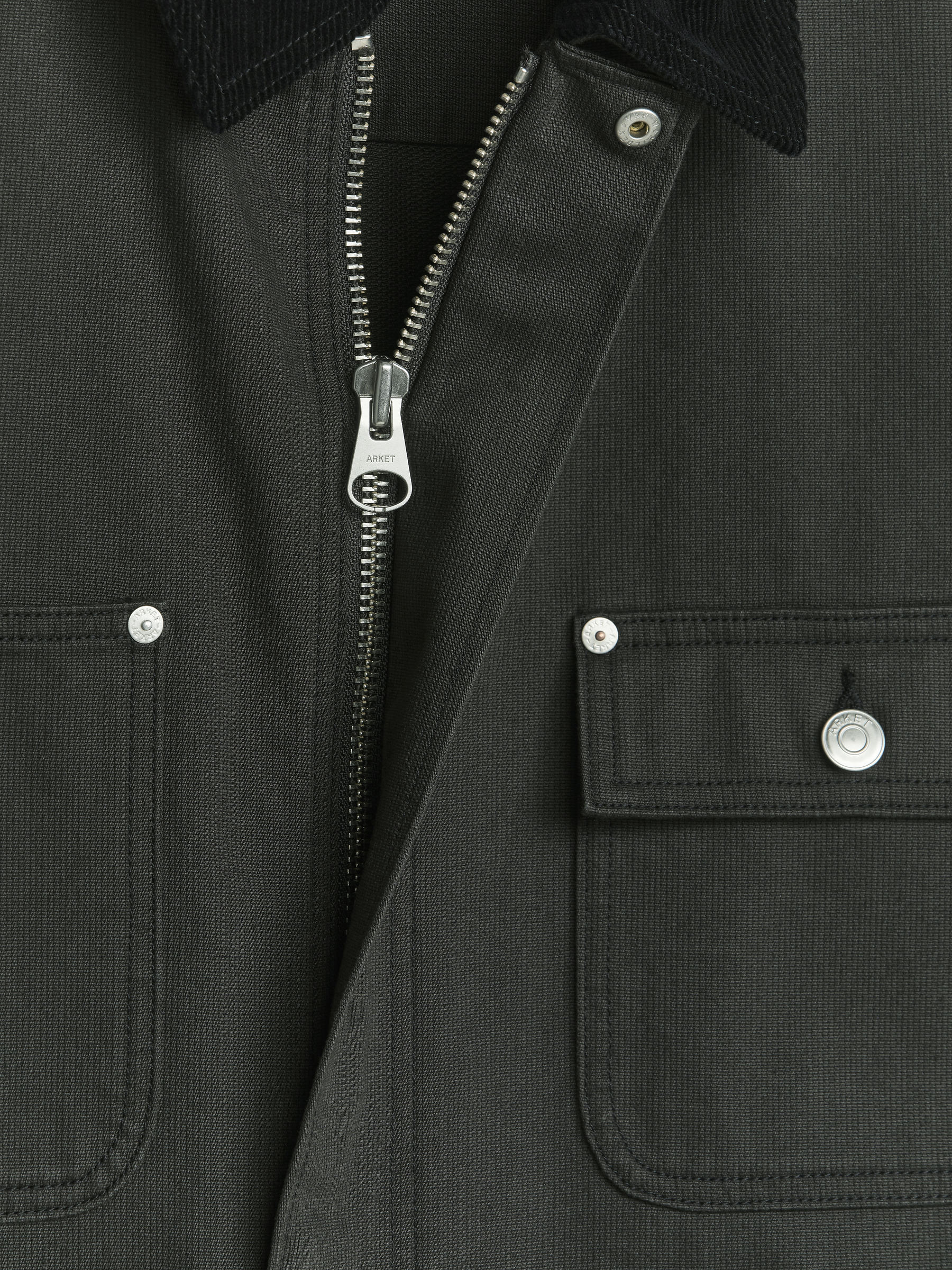 Overshirt aus Baumwolle - Schwarz - Relaxed Fit - Herren - StillMedia/DescriptiveDetail - 2