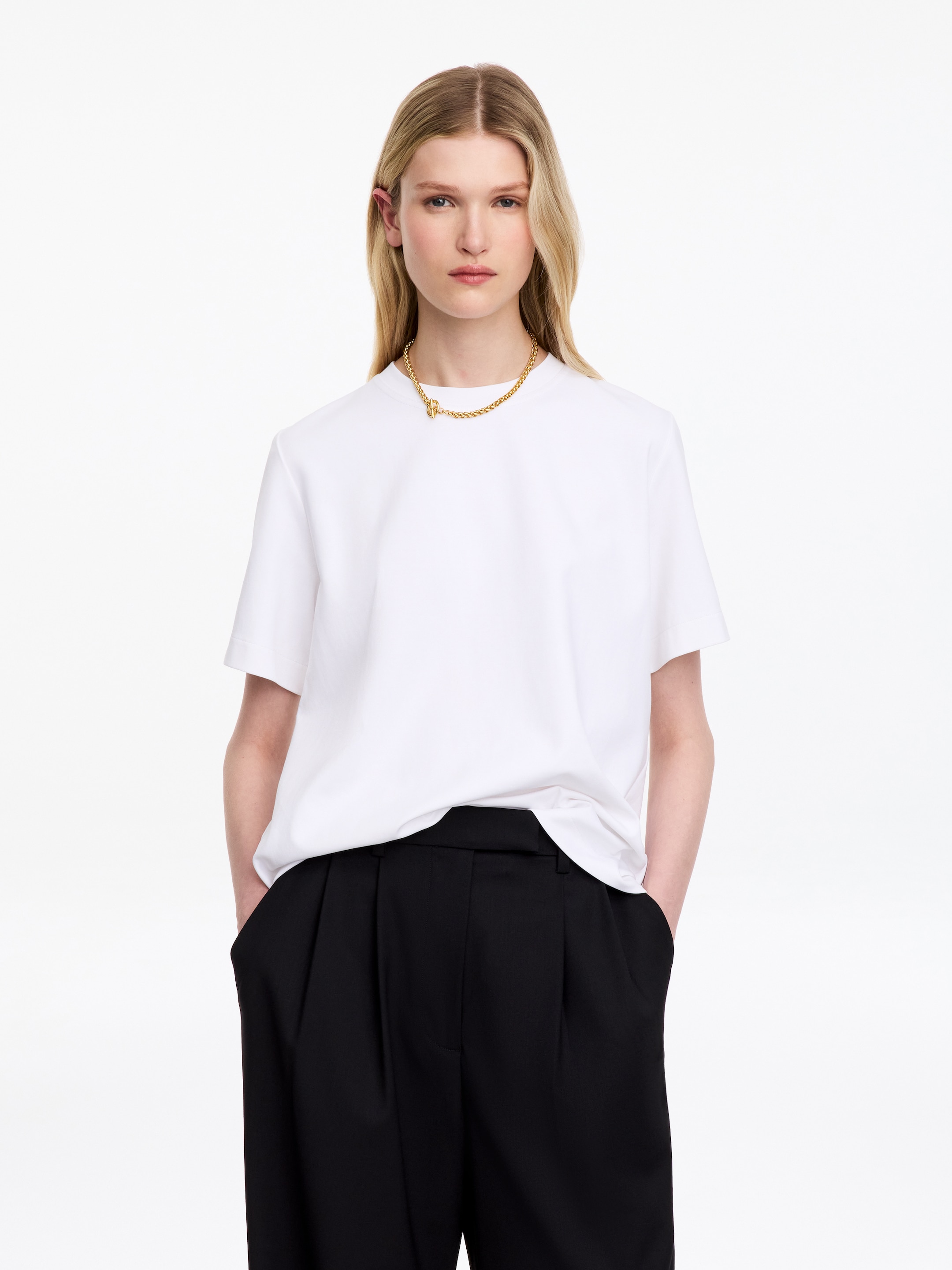 Collar de cadena trenzada - Dorado - women - StillMedia/Lookbook - 3