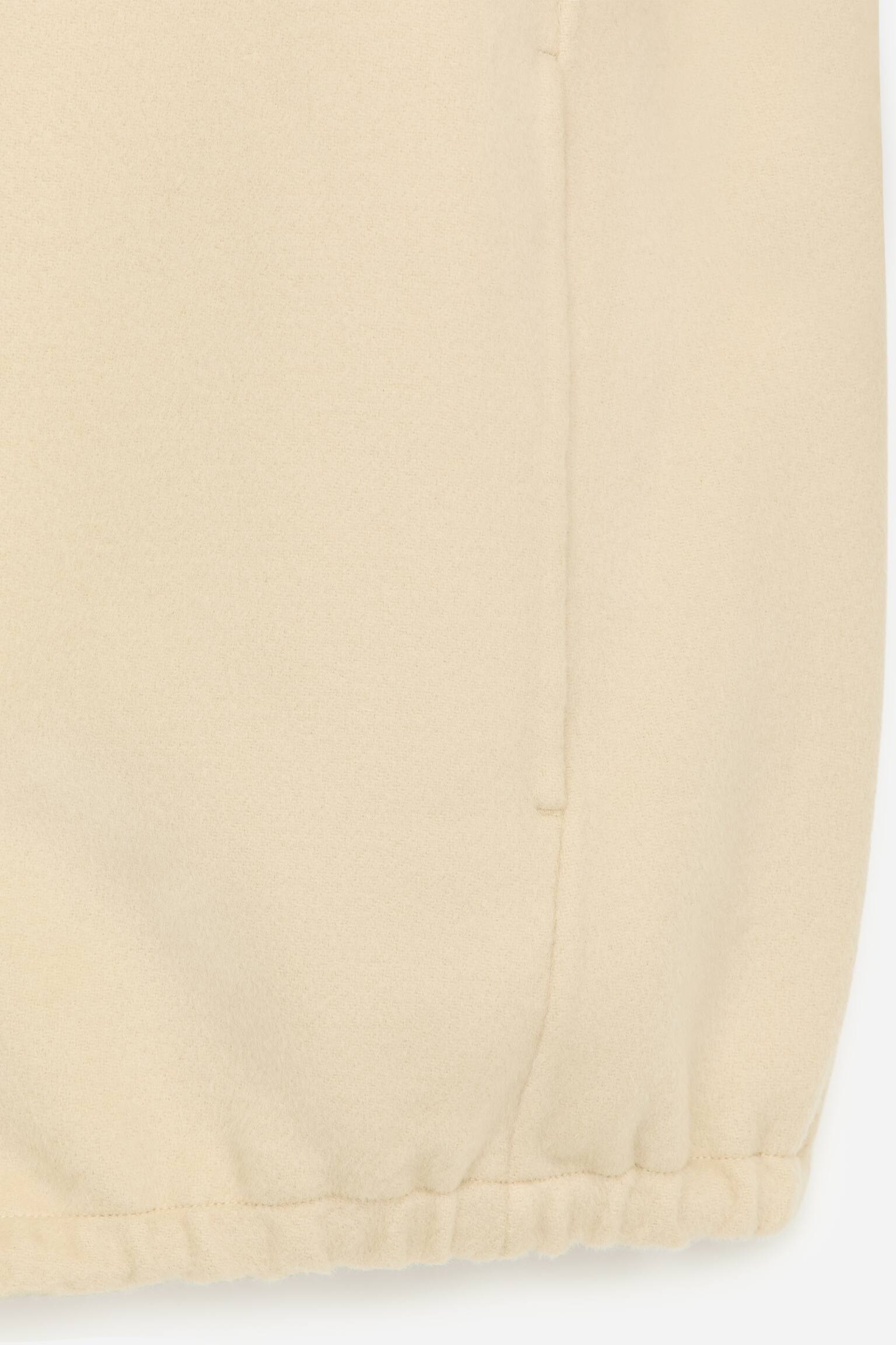 Kurtka z dwustronnej mieszanki z wełną - Beżowy - 6