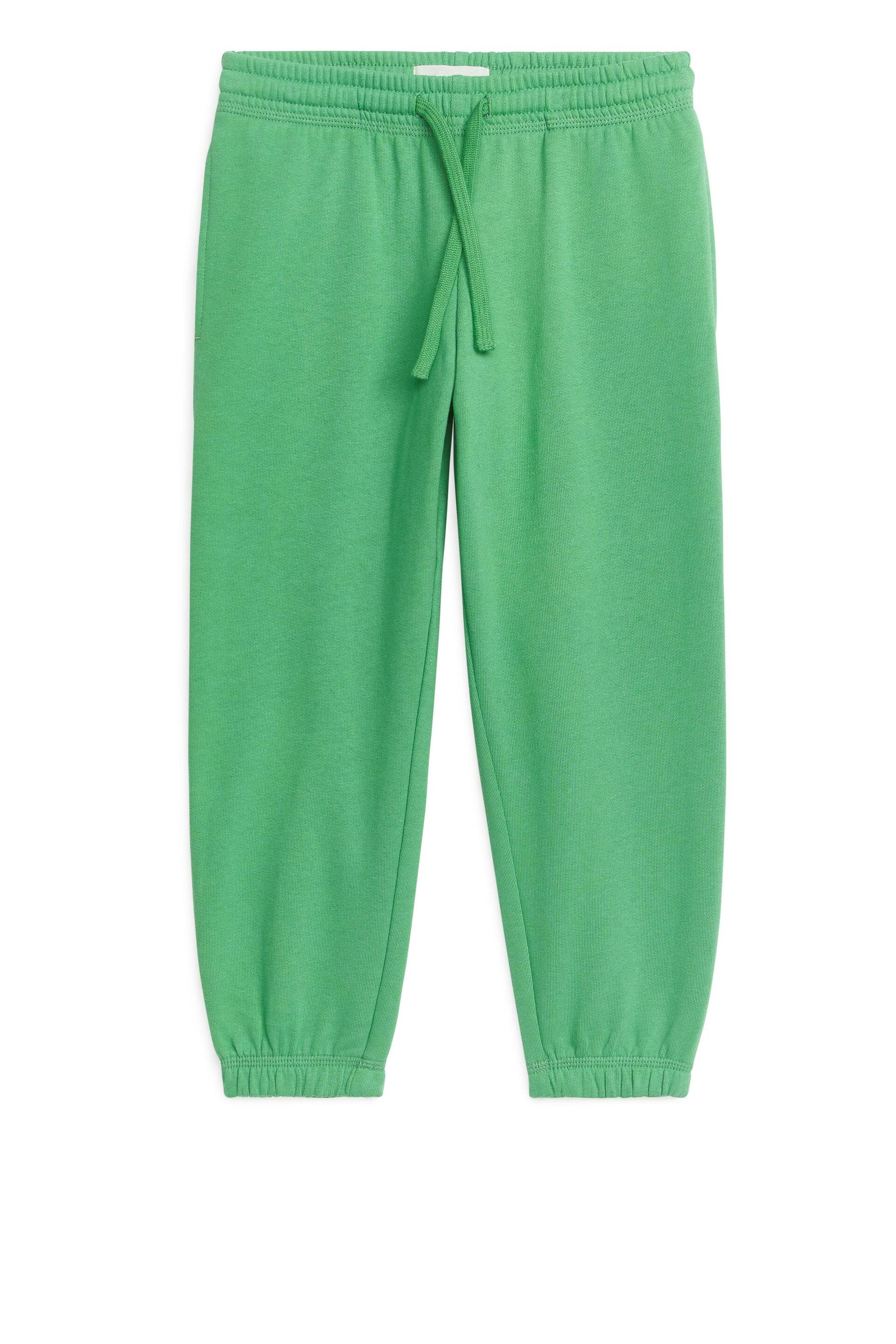 View larger image: French Terry Sweatpants - Green - Kids | H&M GB 1