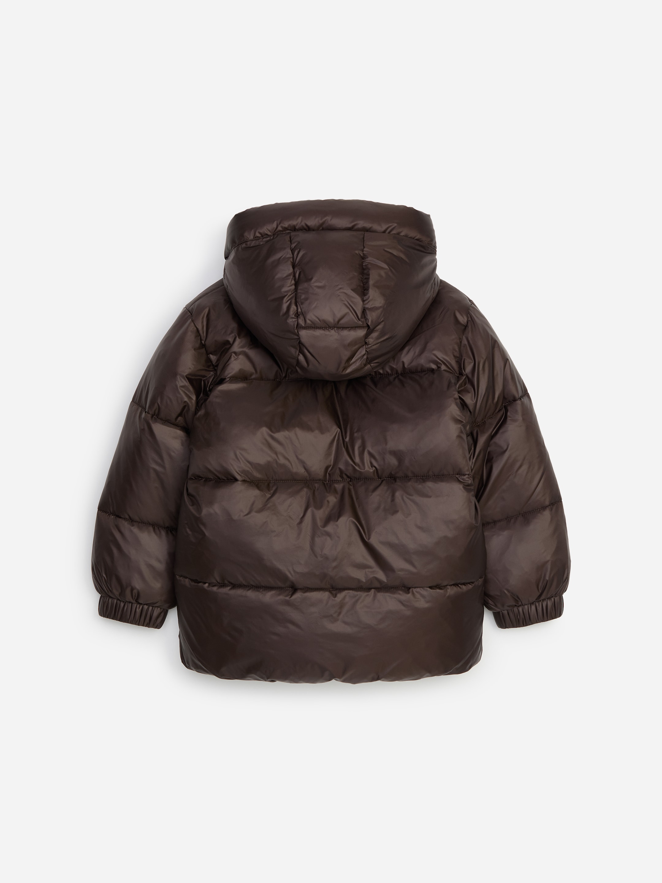 Padded Puffer Jacket - Dark Brown - Regular fit - children - StillMedia/DescriptiveStillLife - 1