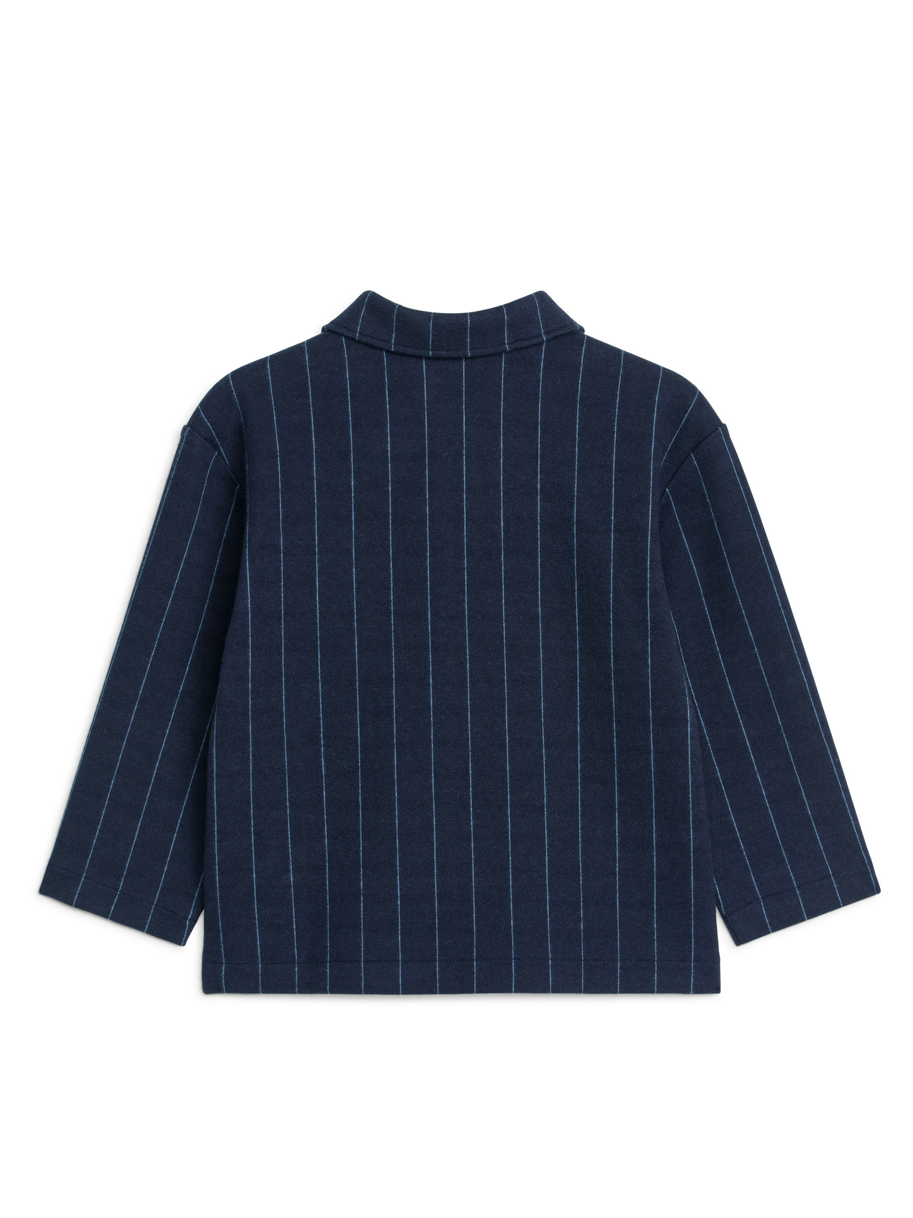 Baumwoll-Overshirt mit Nadelstreifen - Dunkelblau - Regular Fit - Kinder - StillMedia/DescriptiveStillLife - 1