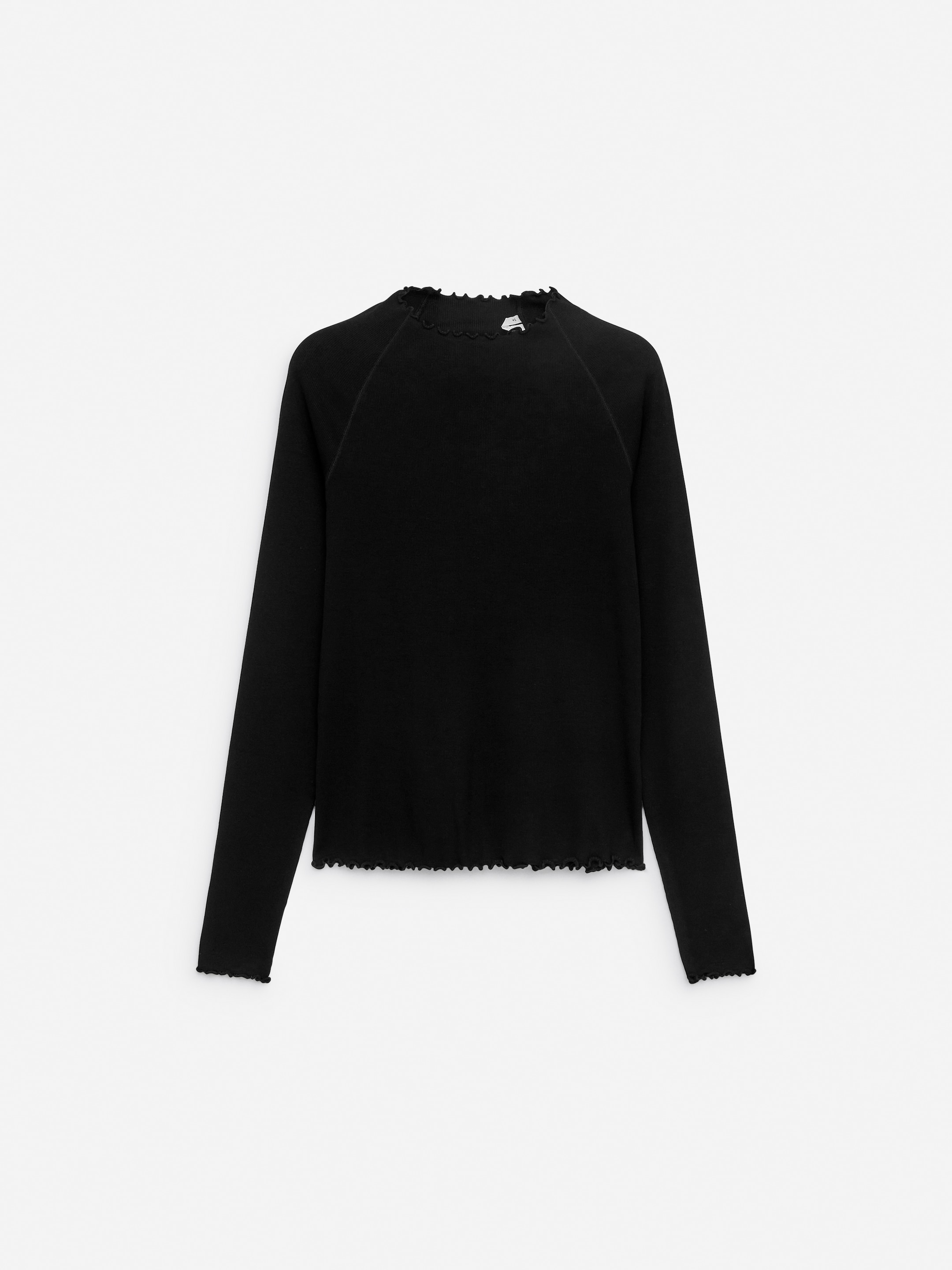 Ver imagen más grande: Camiseta de manga larga babylock - Negro - MUJER | H&M ES 5