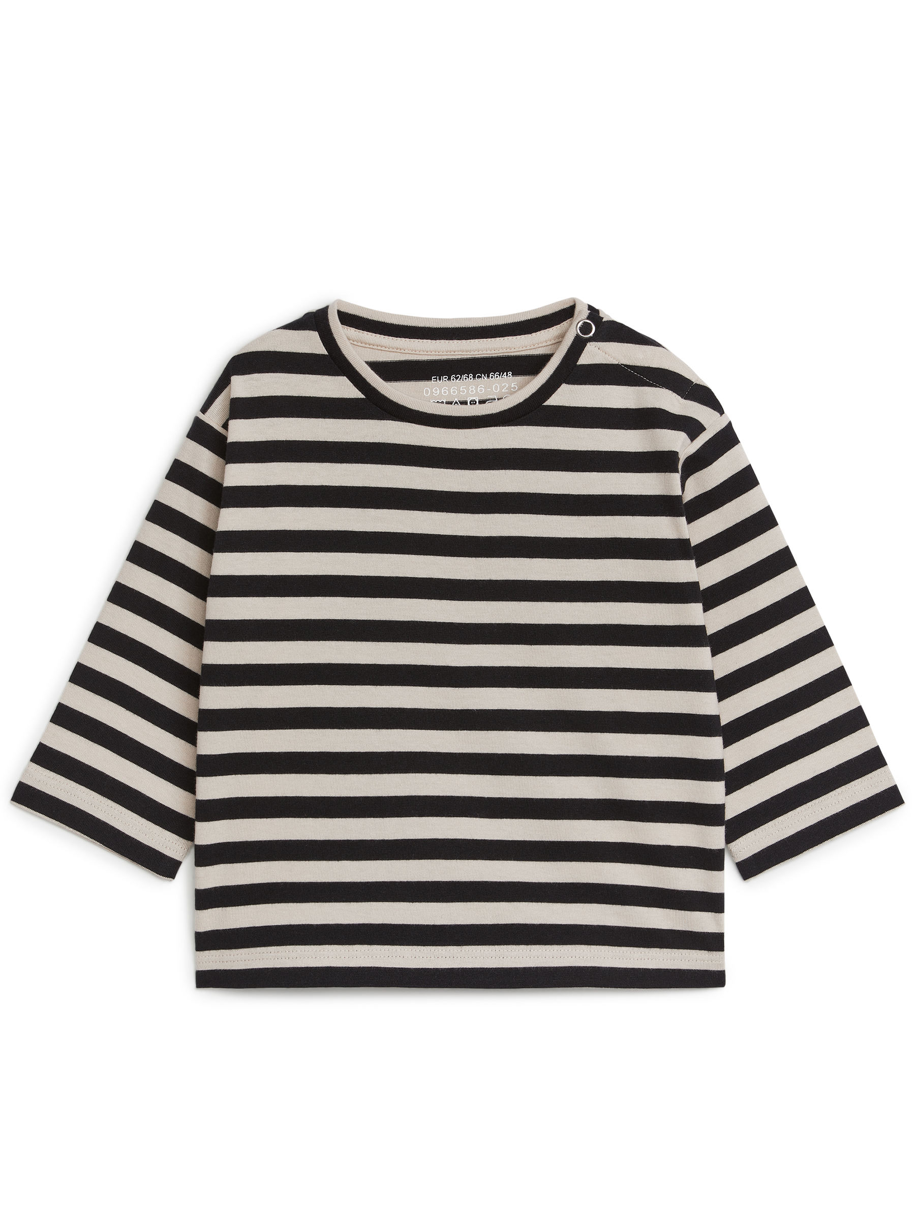 Långärmad topp - Svart/beige - Regular fit - Children - StillMedia/DescriptiveStillLife - 1