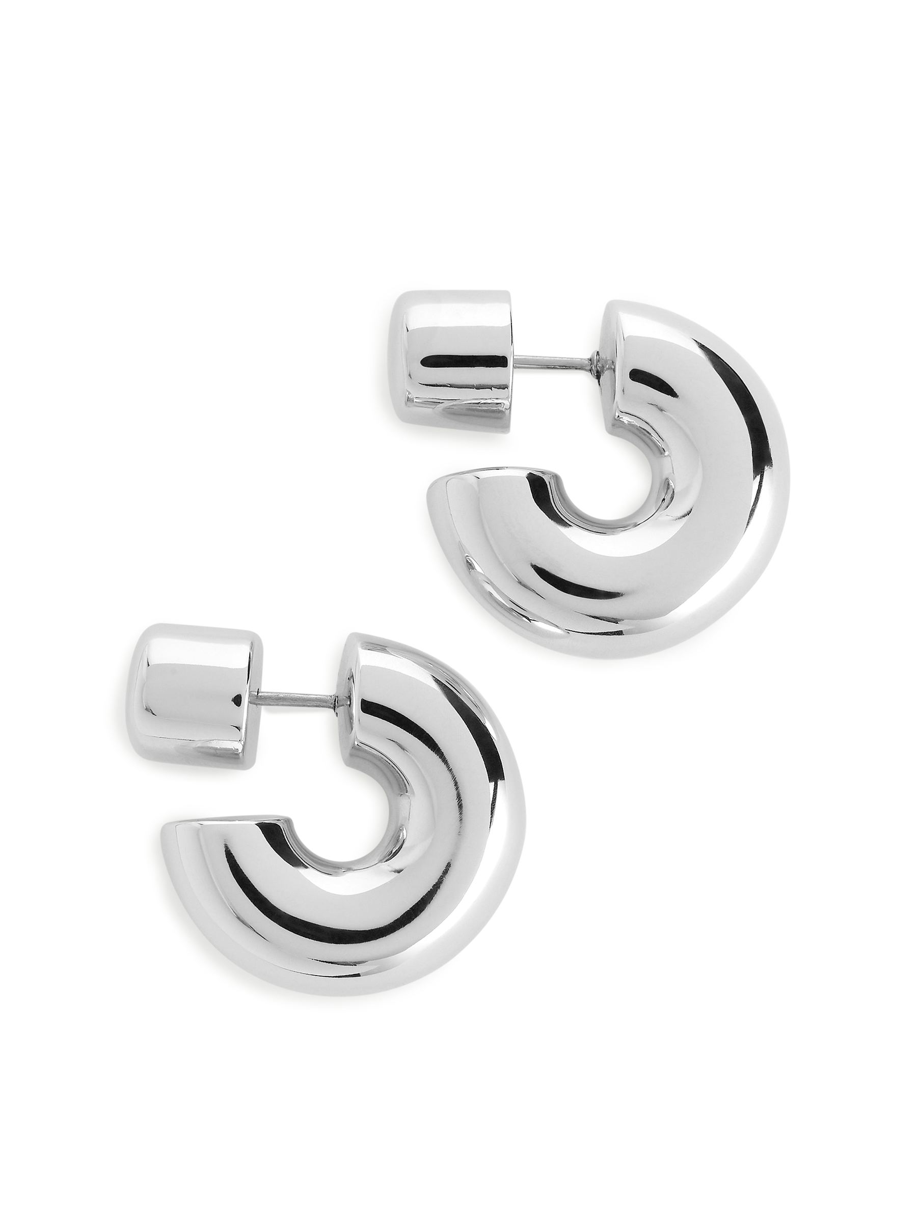 Silver-PlatedHoopEarrings-#DFDEDE-9047