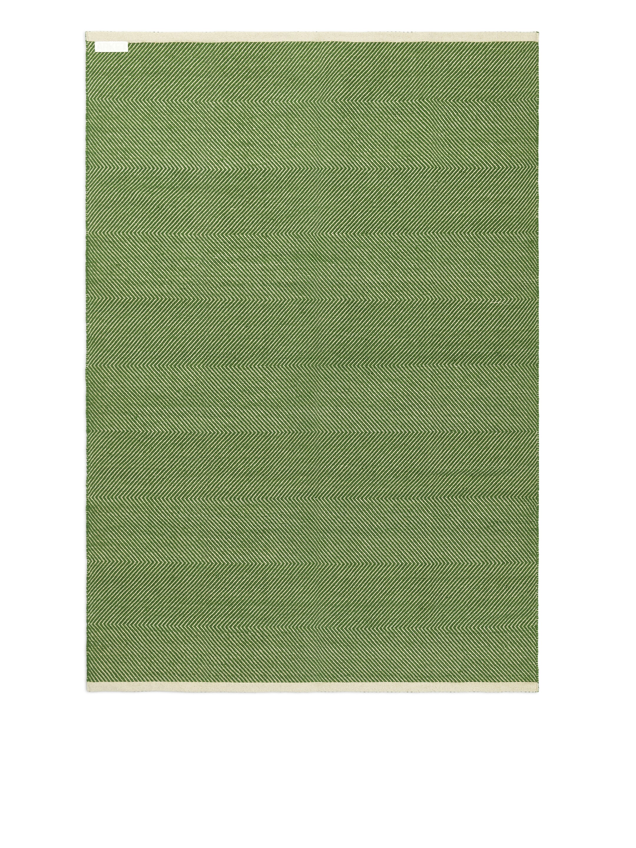 View larger image: Wool Blend Rug 140 x 200 cm - Green - Home All | H&M GB 2