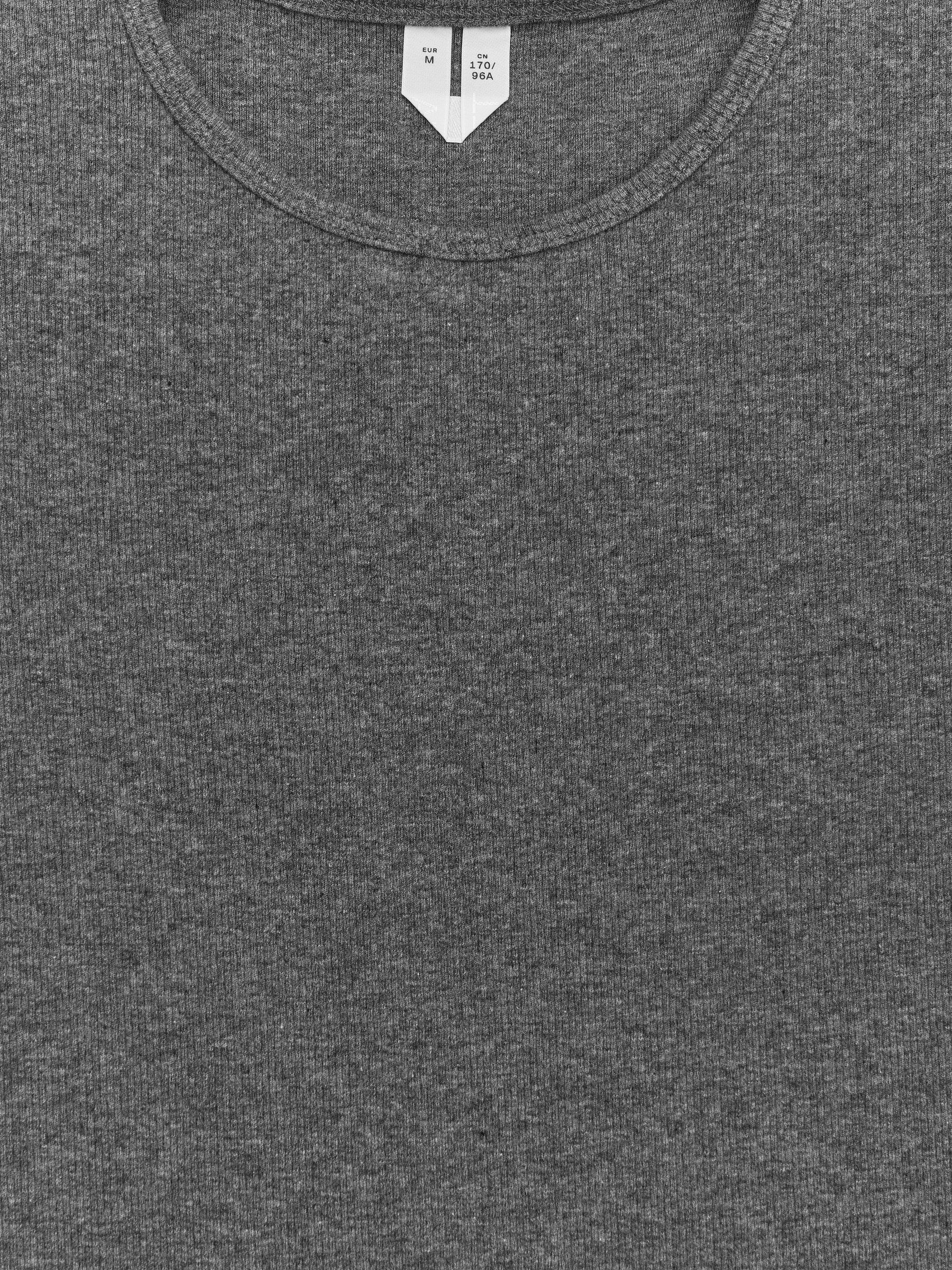 Rib Tank Top - Grey - Slim fit - Women - StillMedia/DescriptiveDetail - 2