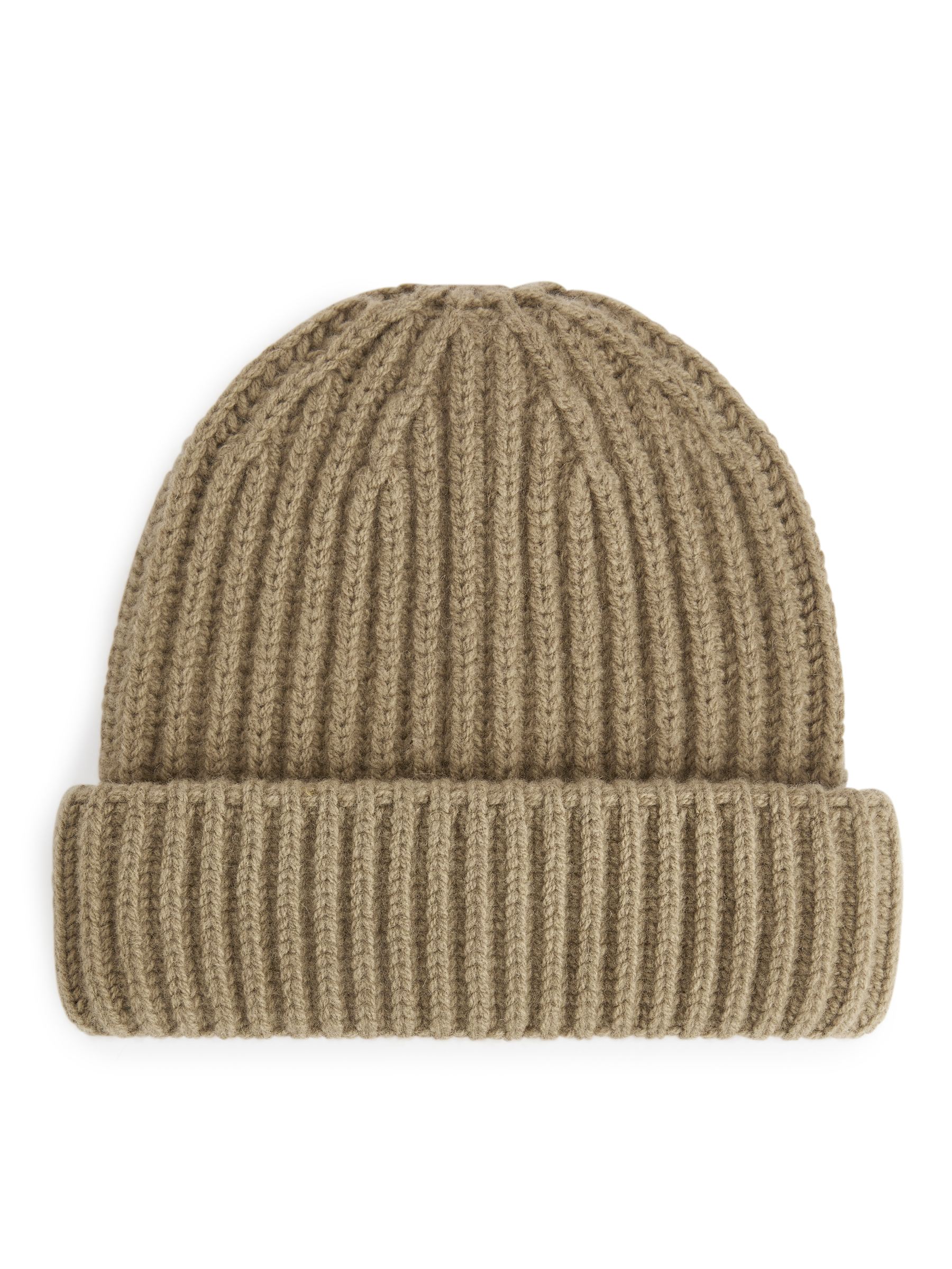 Gerippte Wollmütze - Beige - Herren - StillMedia/DescriptiveStillLife - 1