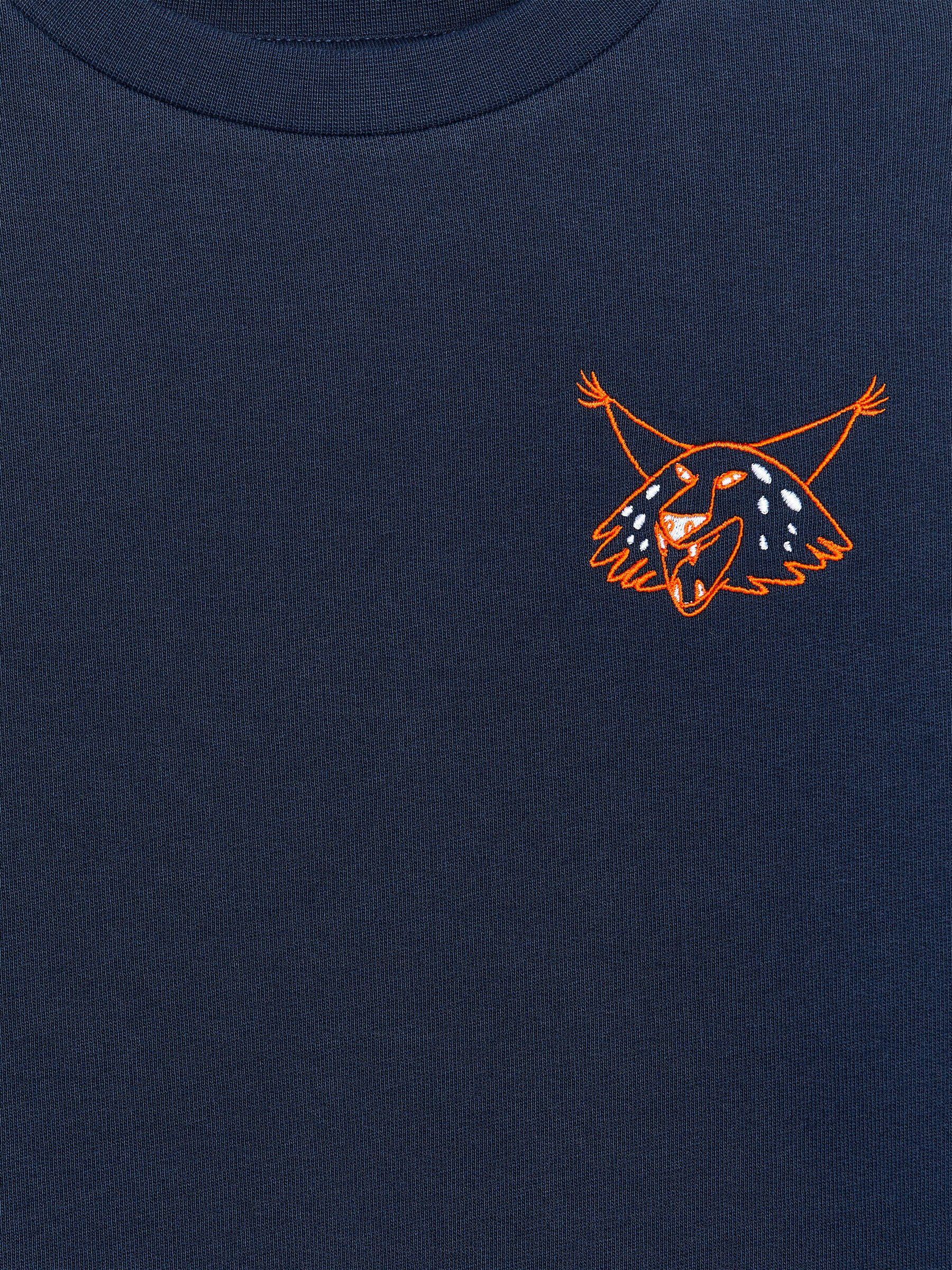 Sweatshirt mit Stickerei - Dunkelblau/Luchs - Regular Fit - Kinder - StillMedia/DescriptiveDetail - 1
