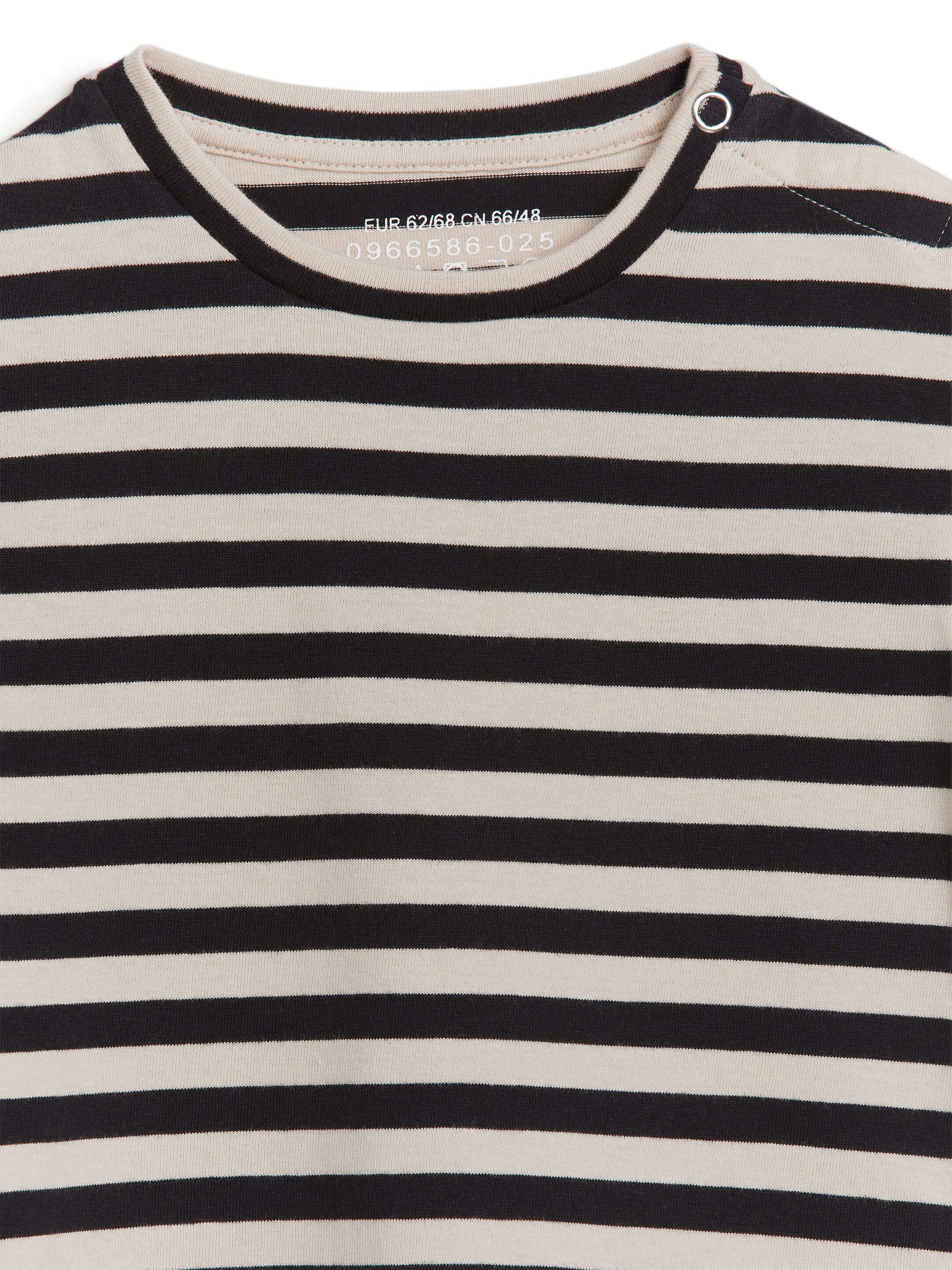 Προβολή μεγαλύτερης εικόνας: Μπλούζα με Μακρύ Μανίκι - Black/Beige - Kids | H&M GR 3