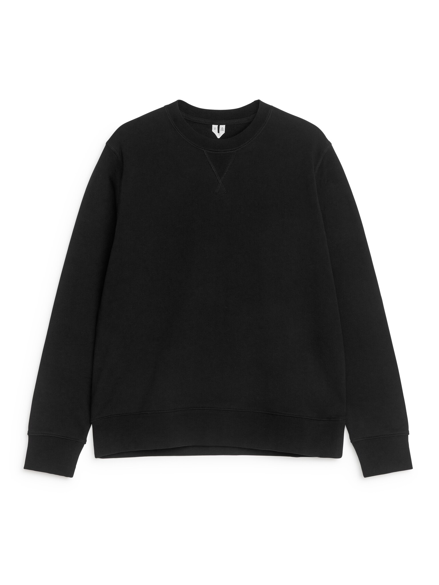 French Terry Sweatshirt - Black/Grey Melange/Dark Blue