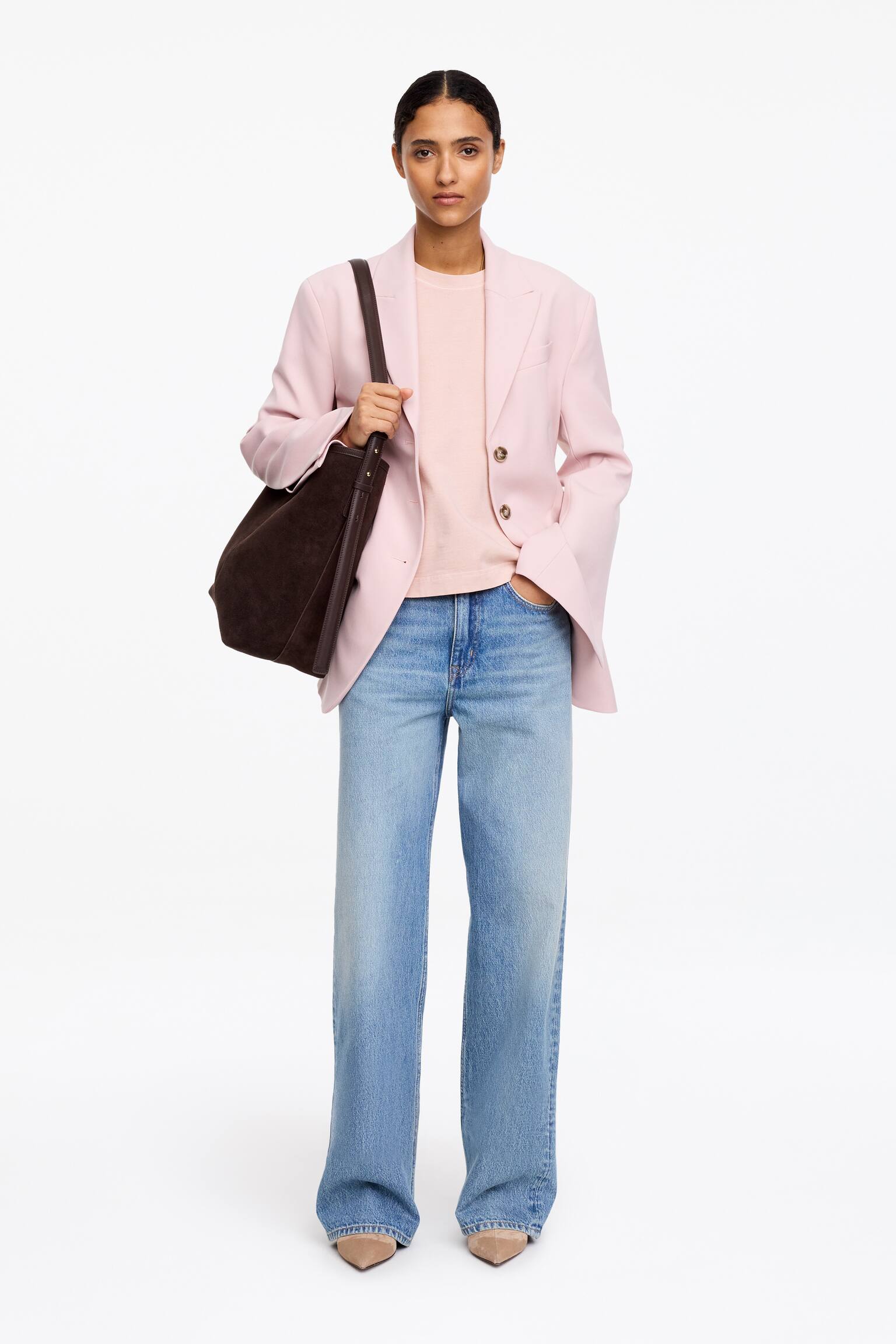 ALBA Boxig t-shirt - Blekrosa/Svart/Vit/Röd/off-white/Vit/brun - 3