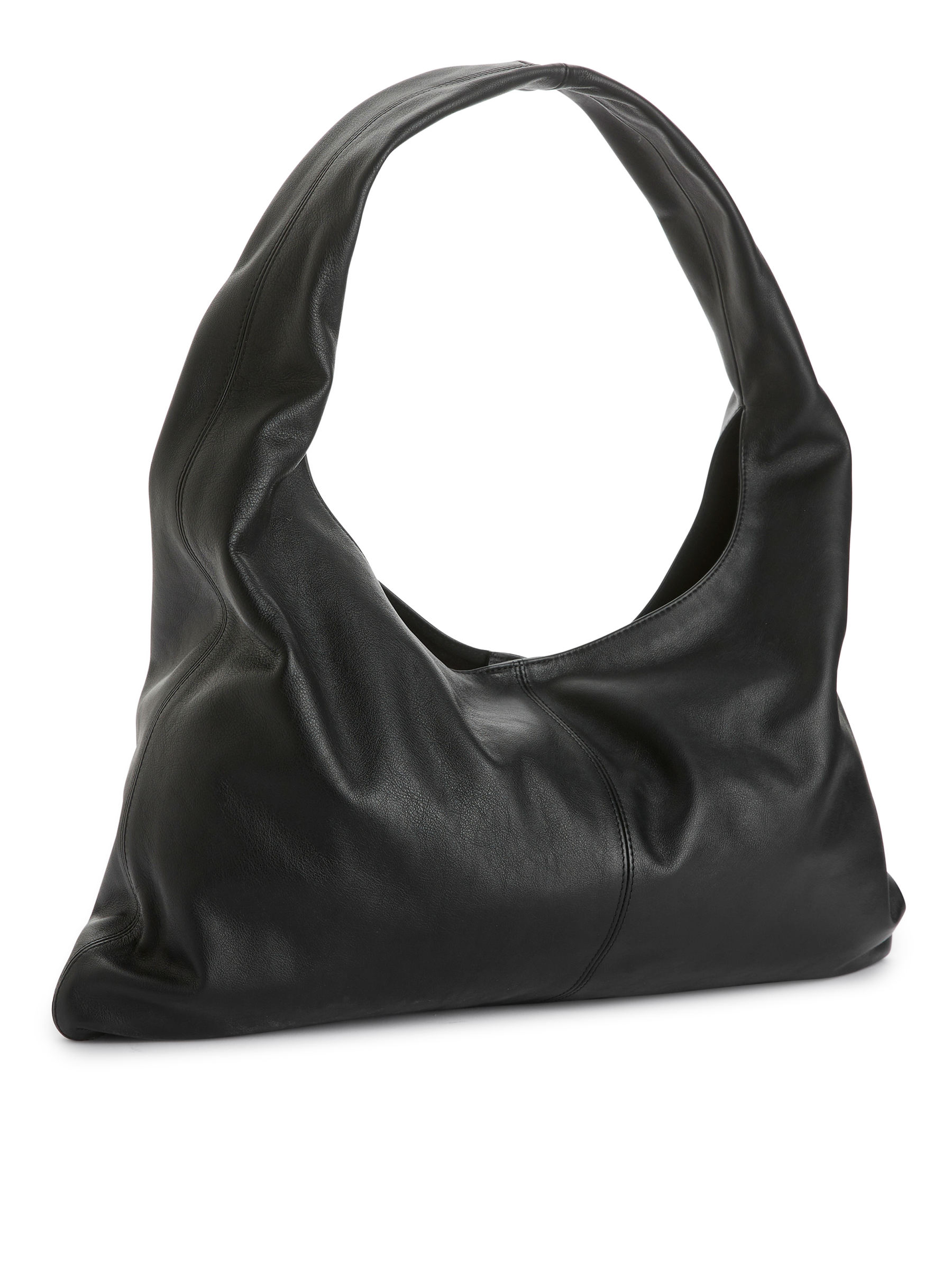 Weiche Ledertasche - Schwarz - Damen - StillMedia/DescriptiveStillLife - 1
