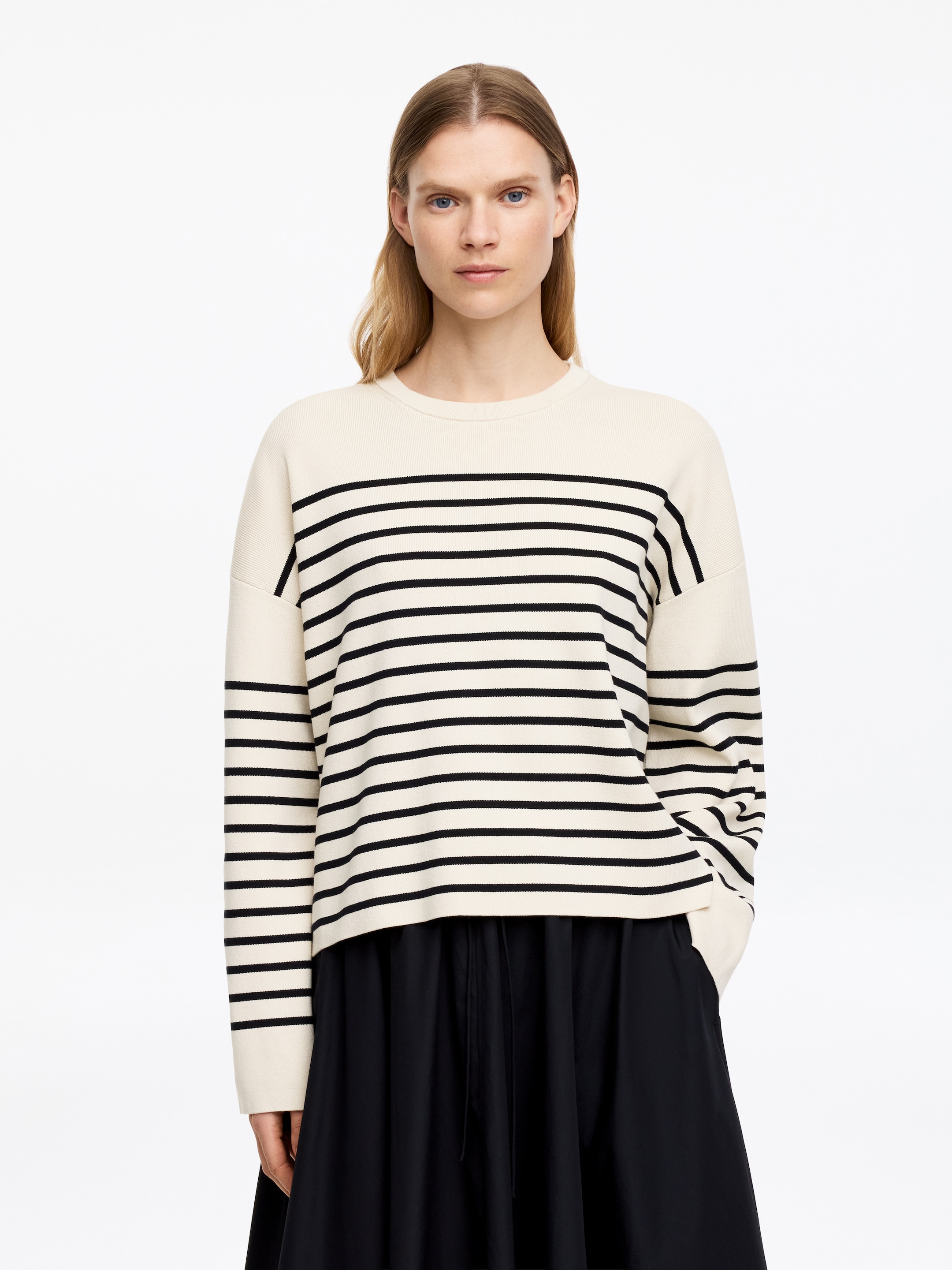 Pull en coton-#f8f4e9-18729