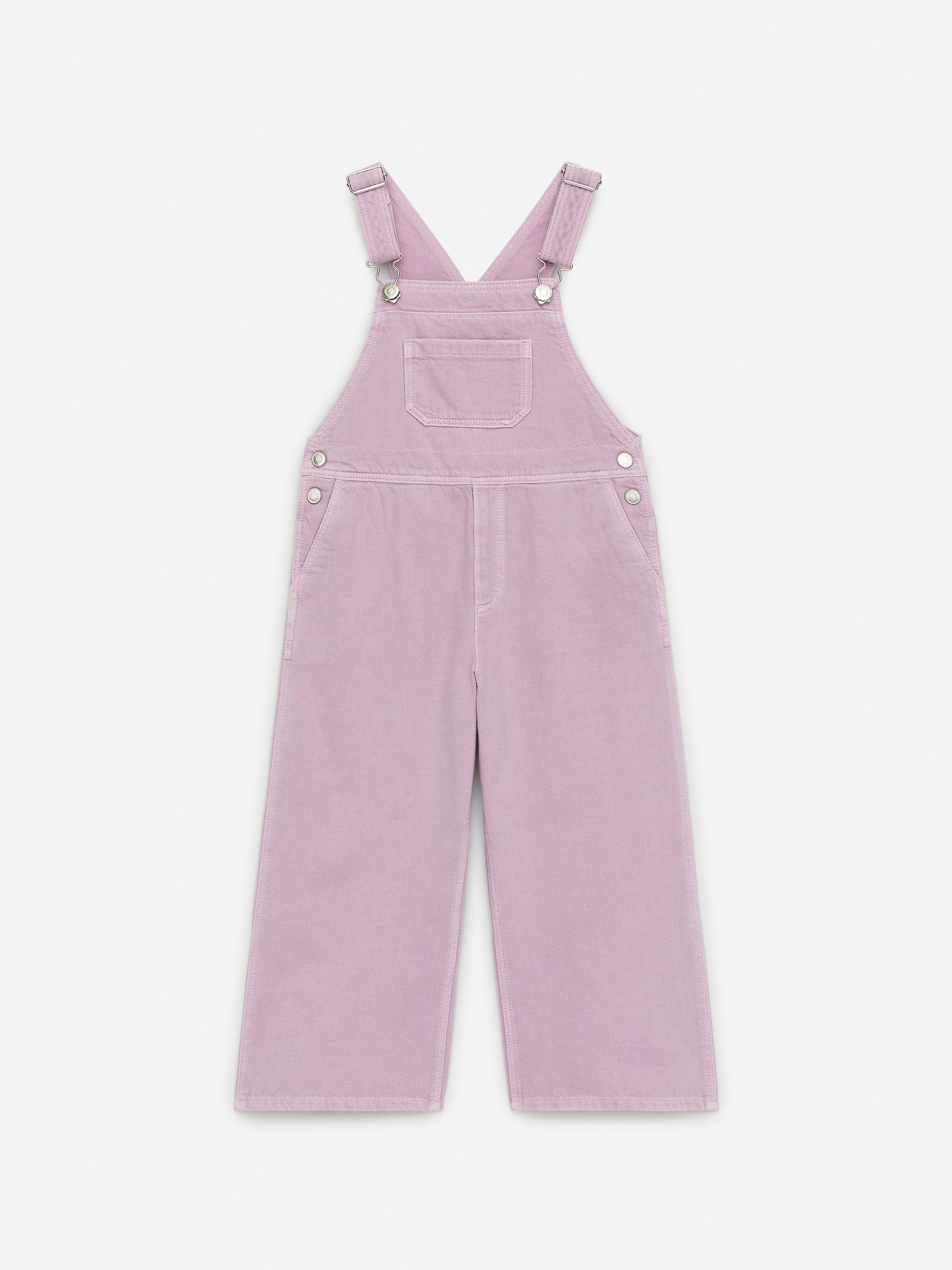 Denim Dungarees - Washed Lilac/Dusty Pink