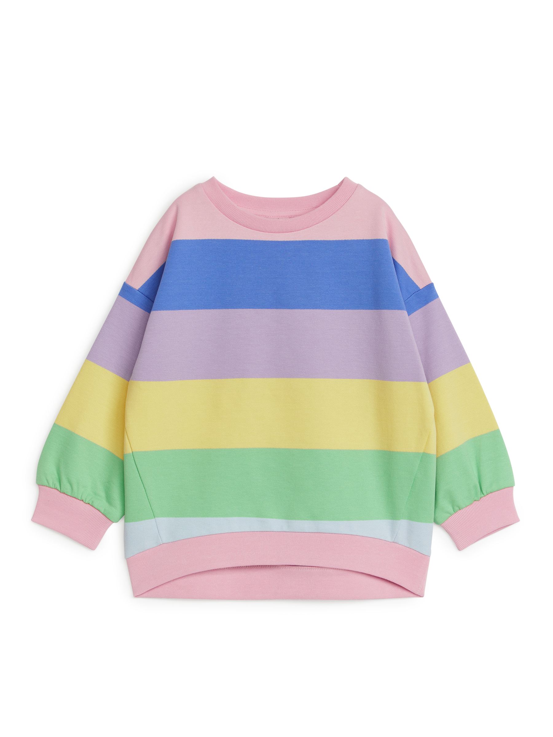 Bluza oversize - Pink/Multi Stripe - Fason normalny - Children - StillMedia/DescriptiveStillLife - 1