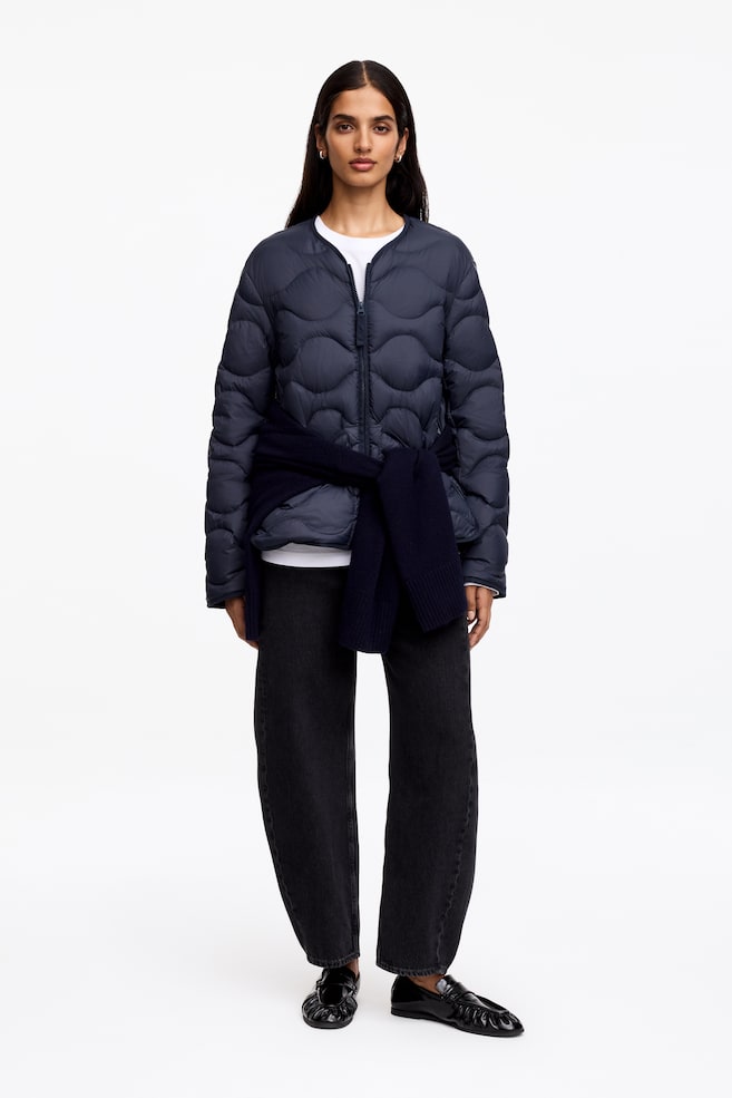 Re:Down Quilted Liner Jacket - Dark Blue - 1