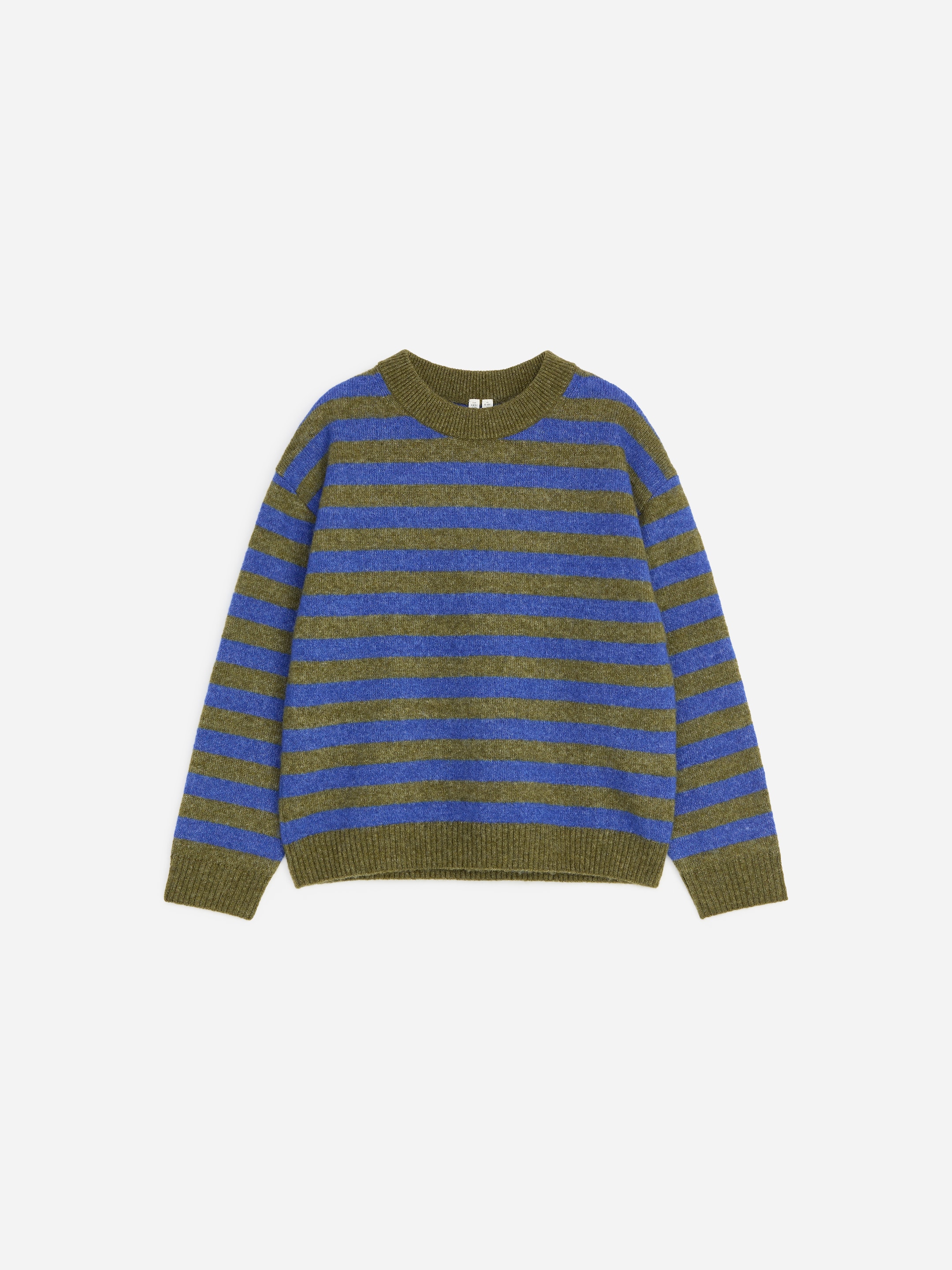 Wool Alpaca Blend Jumper-Green-19913